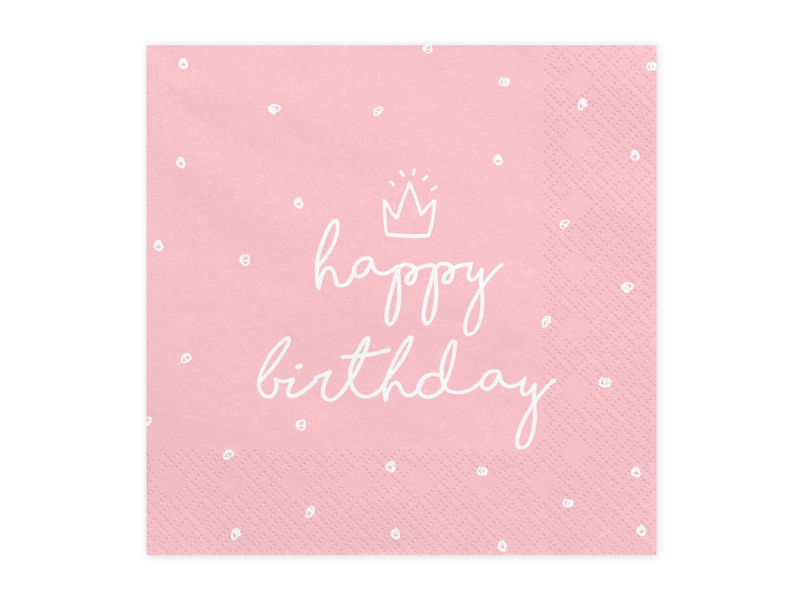 Princess Birthday Napkins - Stesha Party