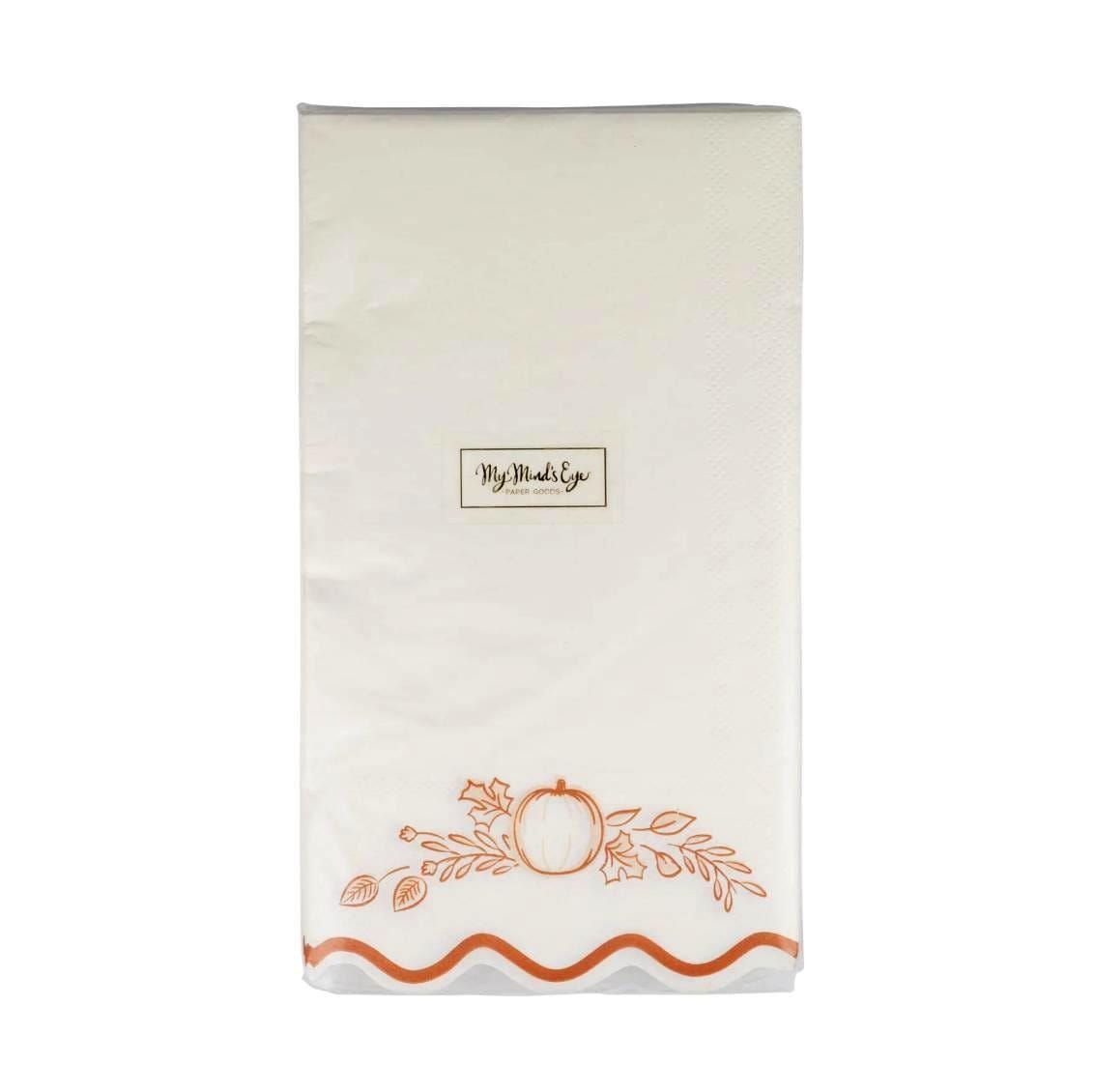 Pumpkin Paper Napkins 24ct - Stesha Party