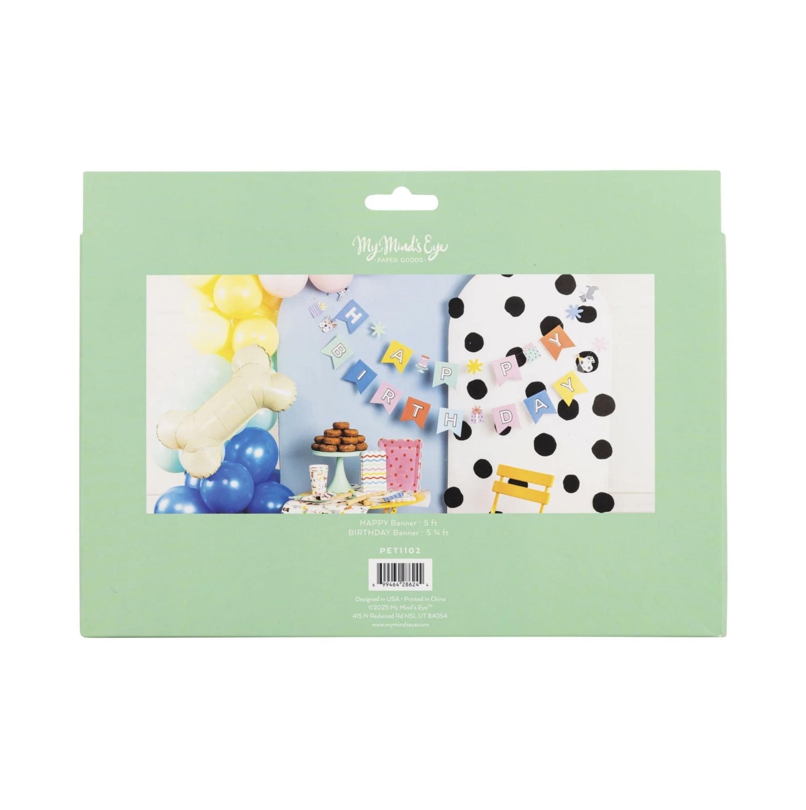 Puppy Birthday Banner - Stesha Party