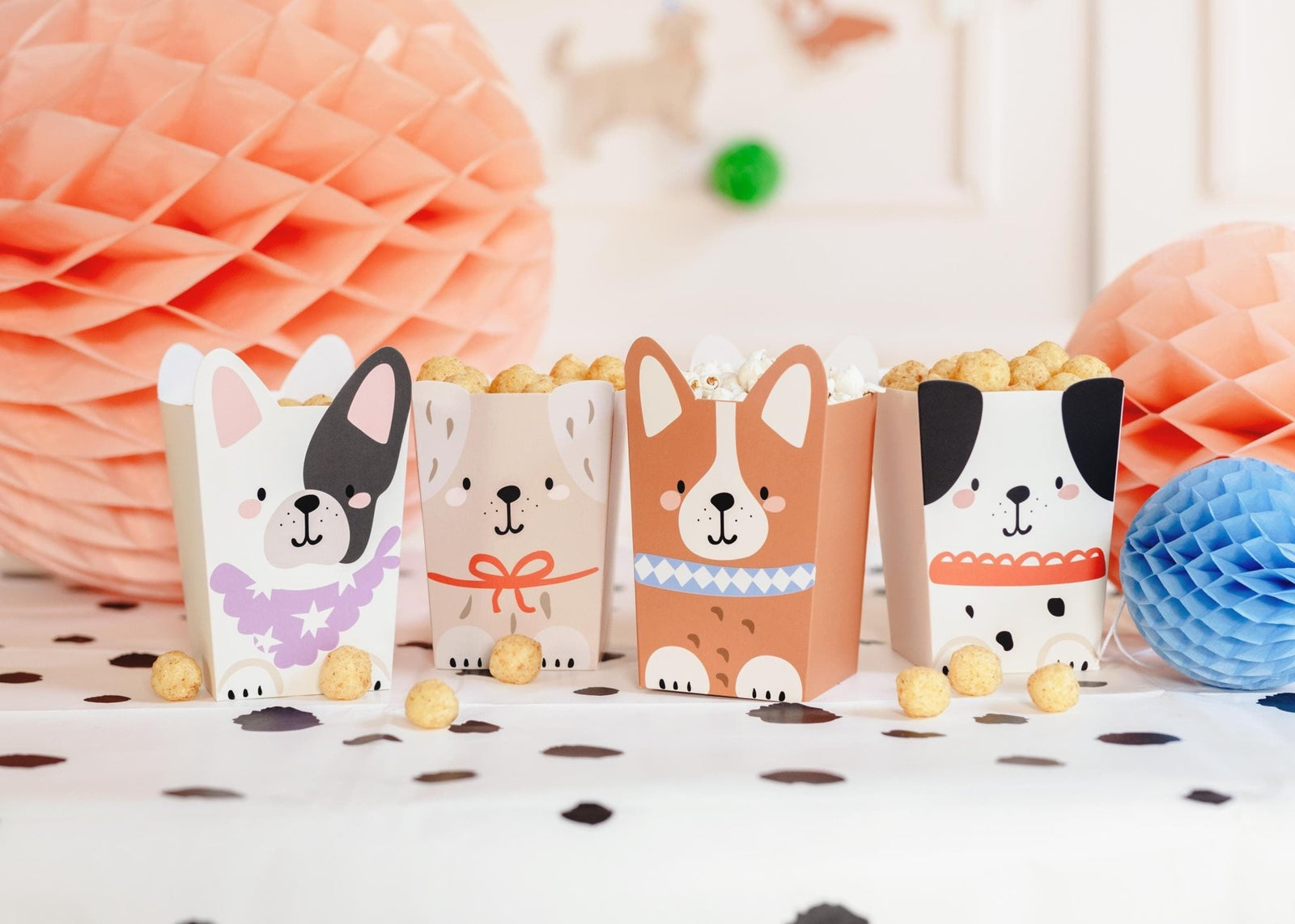 Puppy Treat Party Boxes 6ct - Stesha Party