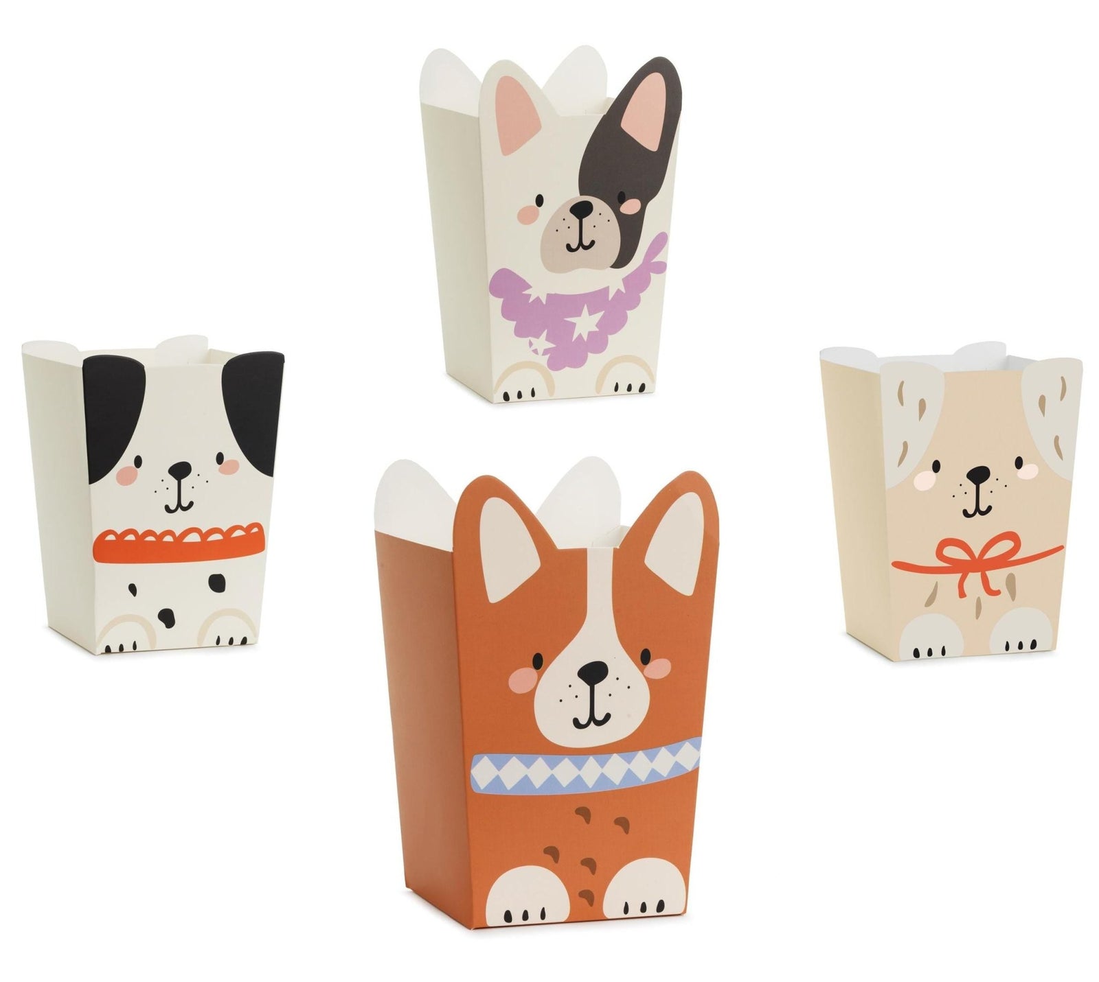 Puppy Treat Party Boxes 6ct - Stesha Party