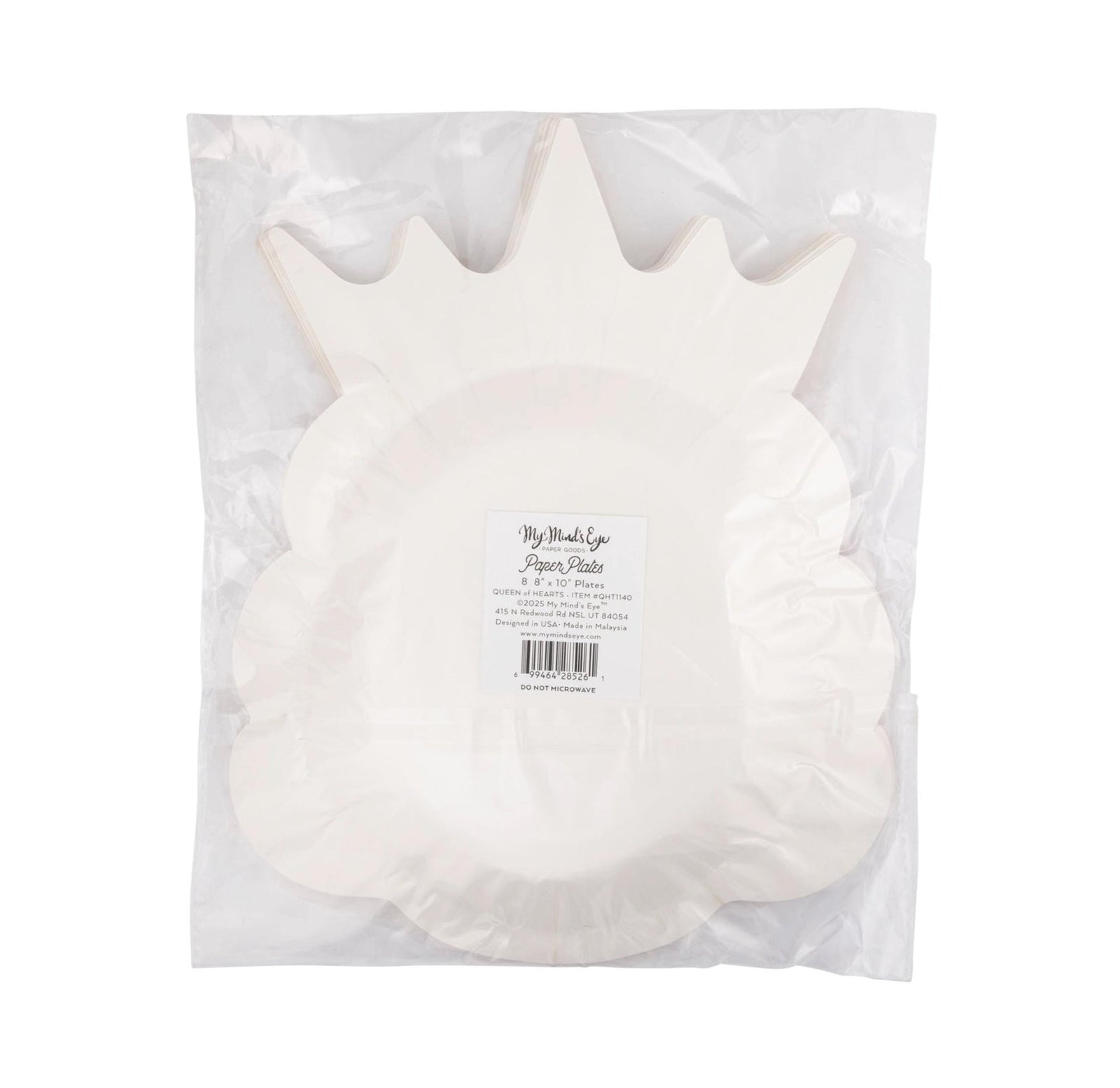 Queen of Hearts Party Plates - Stesha Party