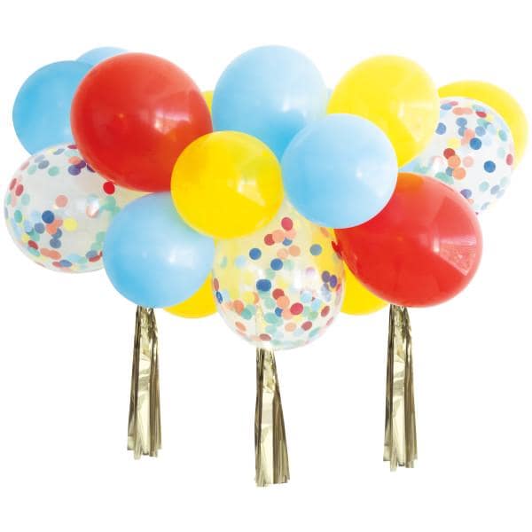 Rainbow Confetti Balloon Cloud Kit - Stesha Party