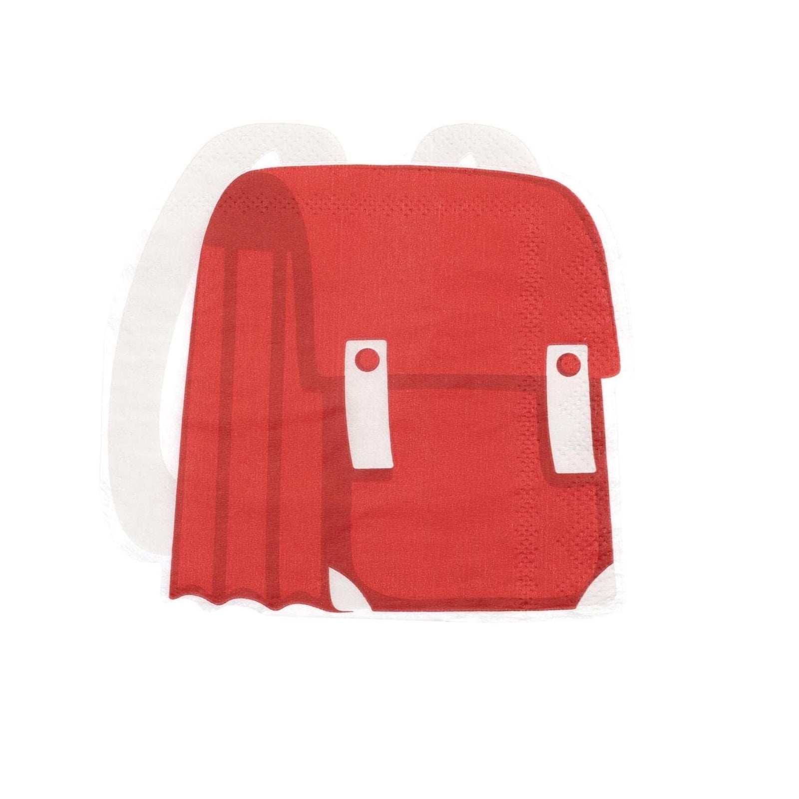 Red Backpack Napkins - Stesha Party