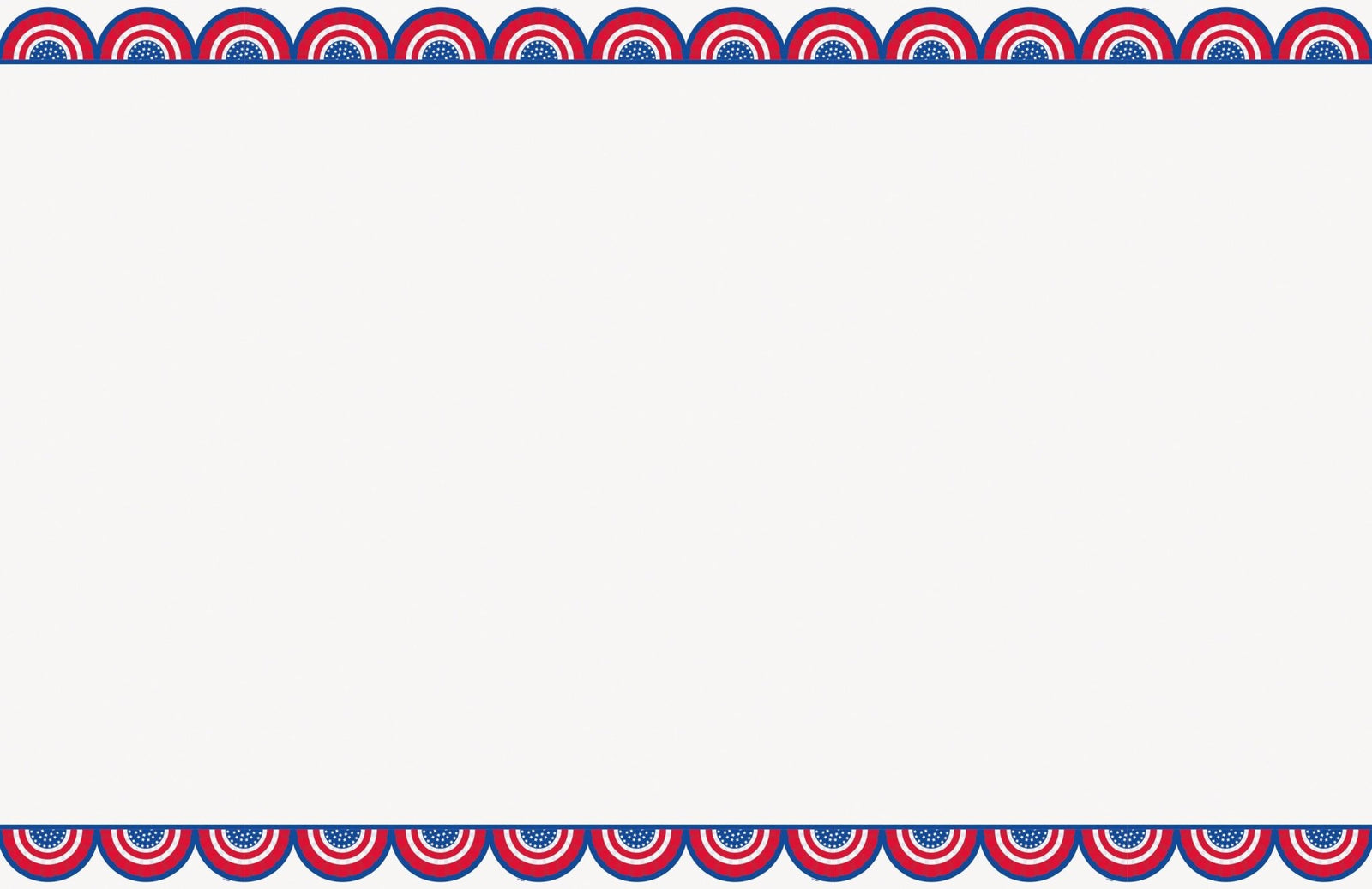 Red White & Blue Party Tablecloth - Stesha Party