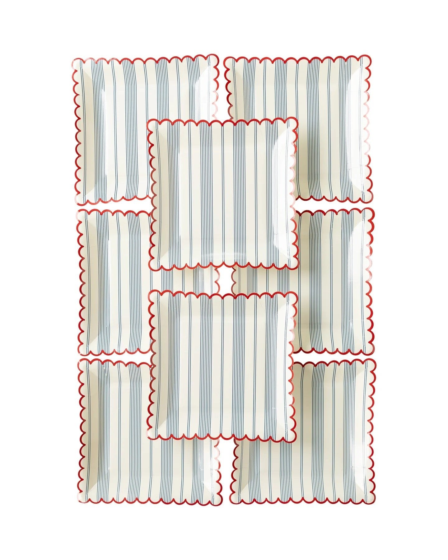 Red White & Blue Plates - Stesha Party