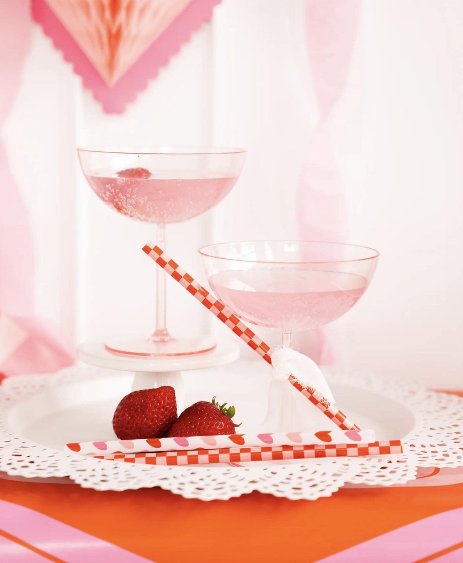 Reusable Heart Straws - Stesha Party