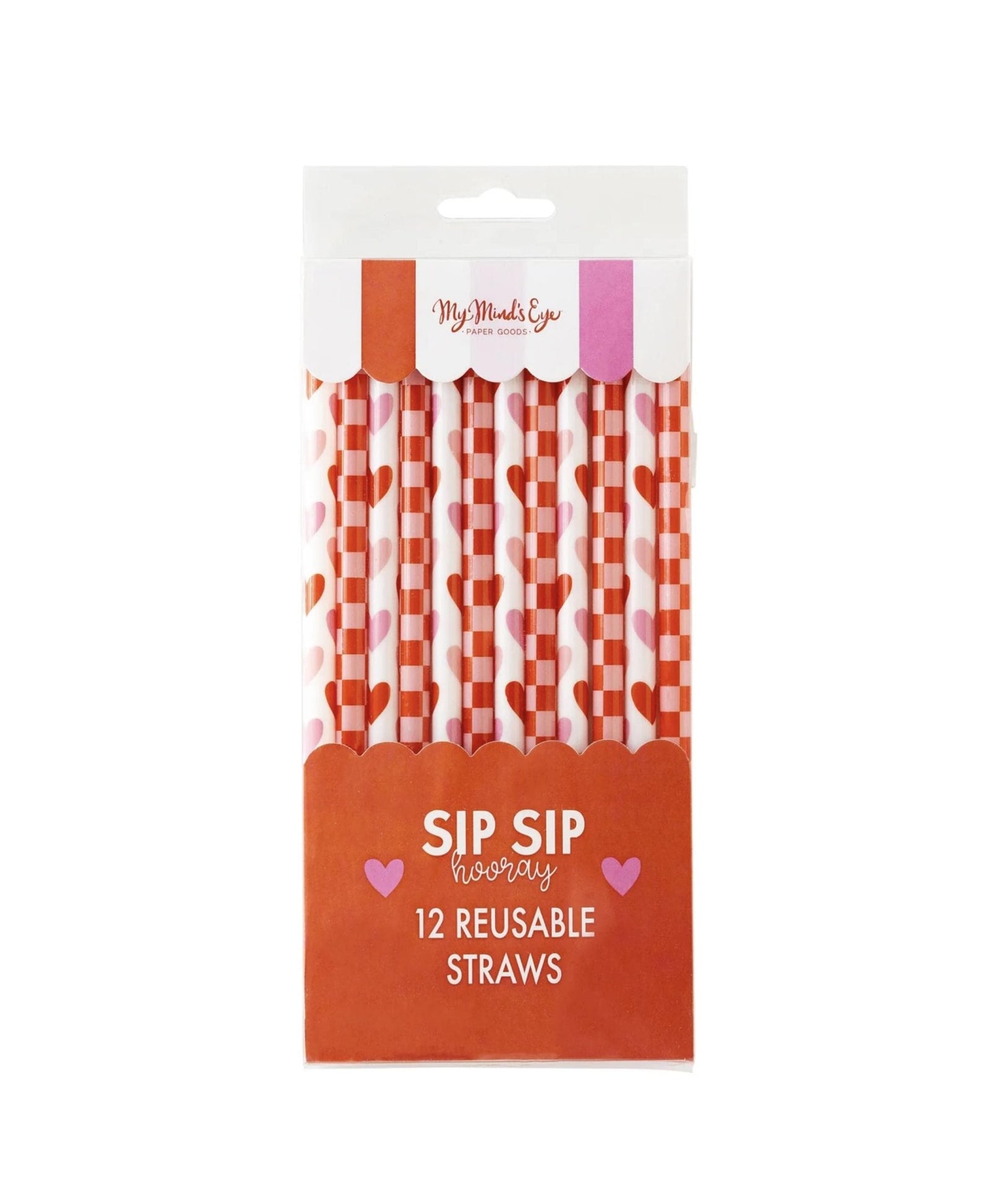 Reusable Heart Straws - Stesha Party