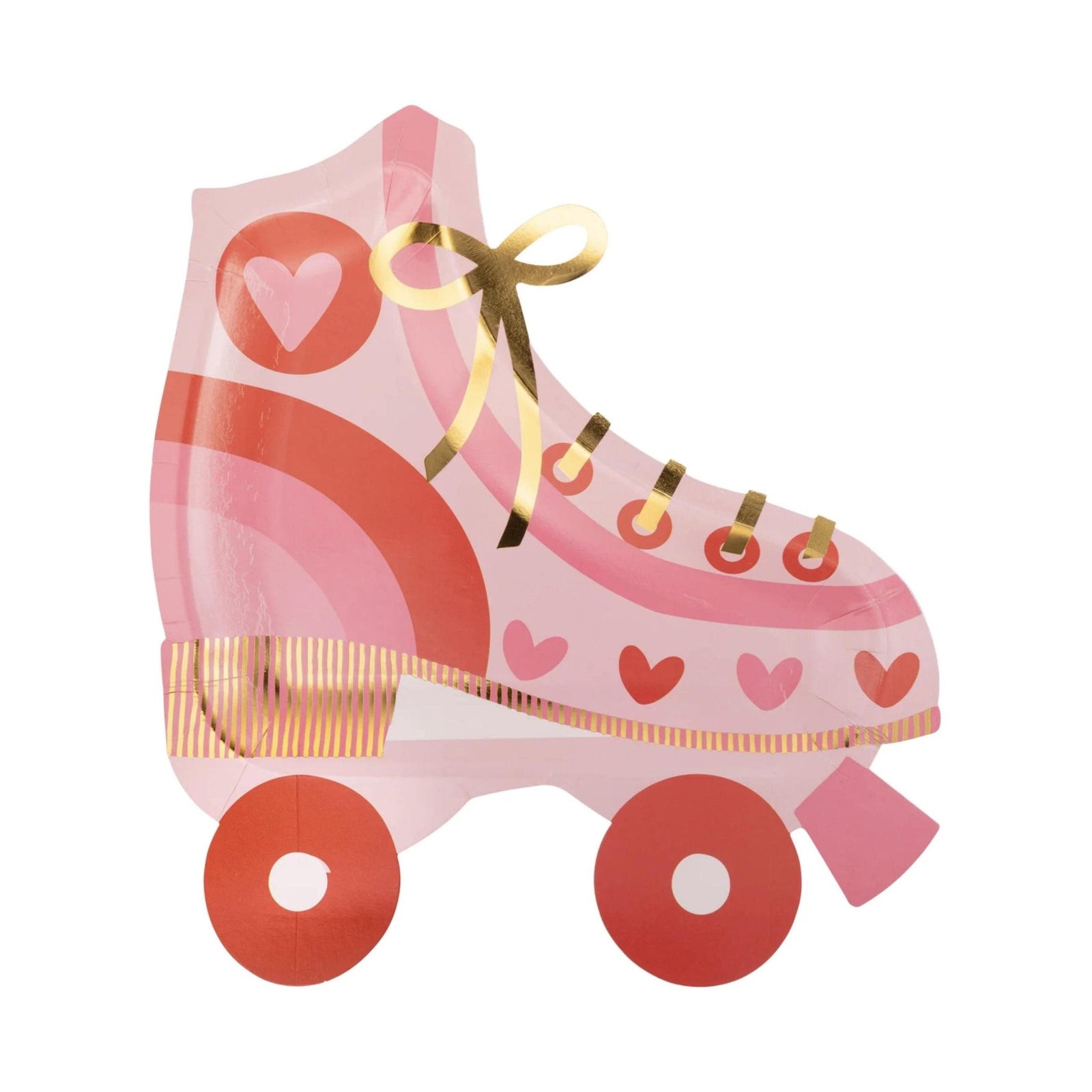 Roller Skate Party Plates - Stesha Party