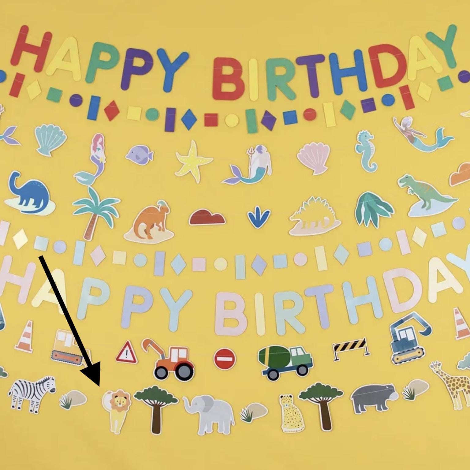 Safari Party Garland - Stesha Party