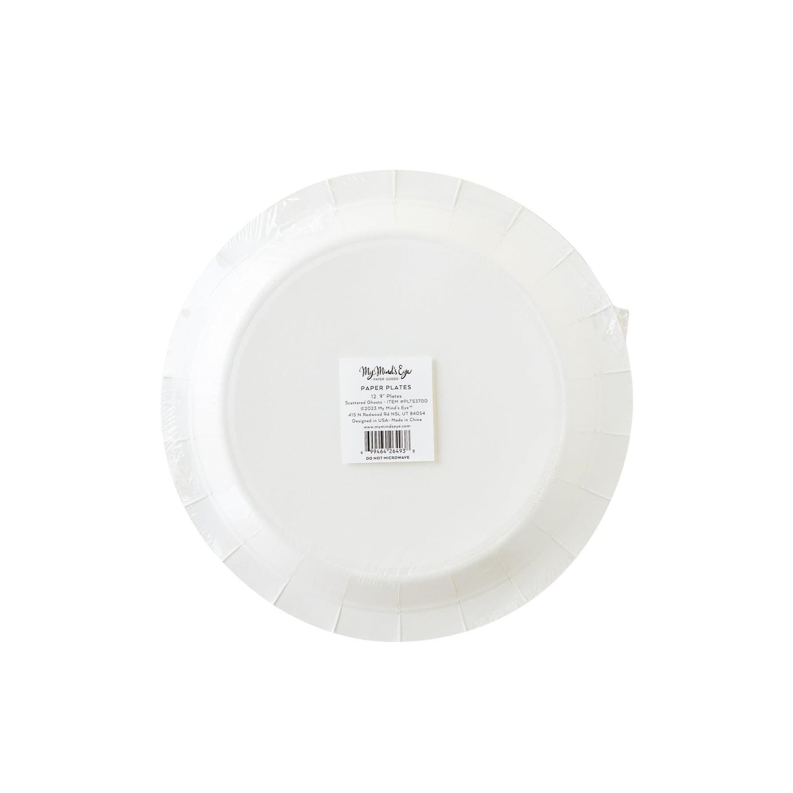 Scattered Ghosts Paper Plates - Stesha Party