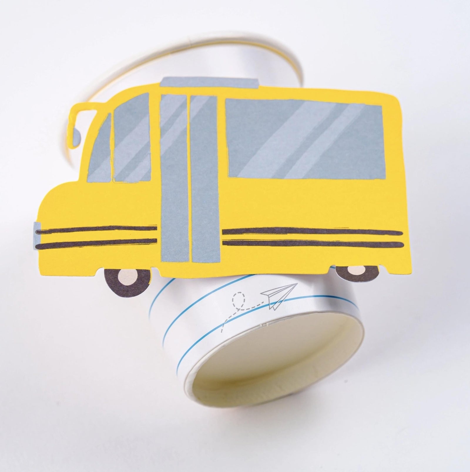 School Bus Party Cups - Stesha Party