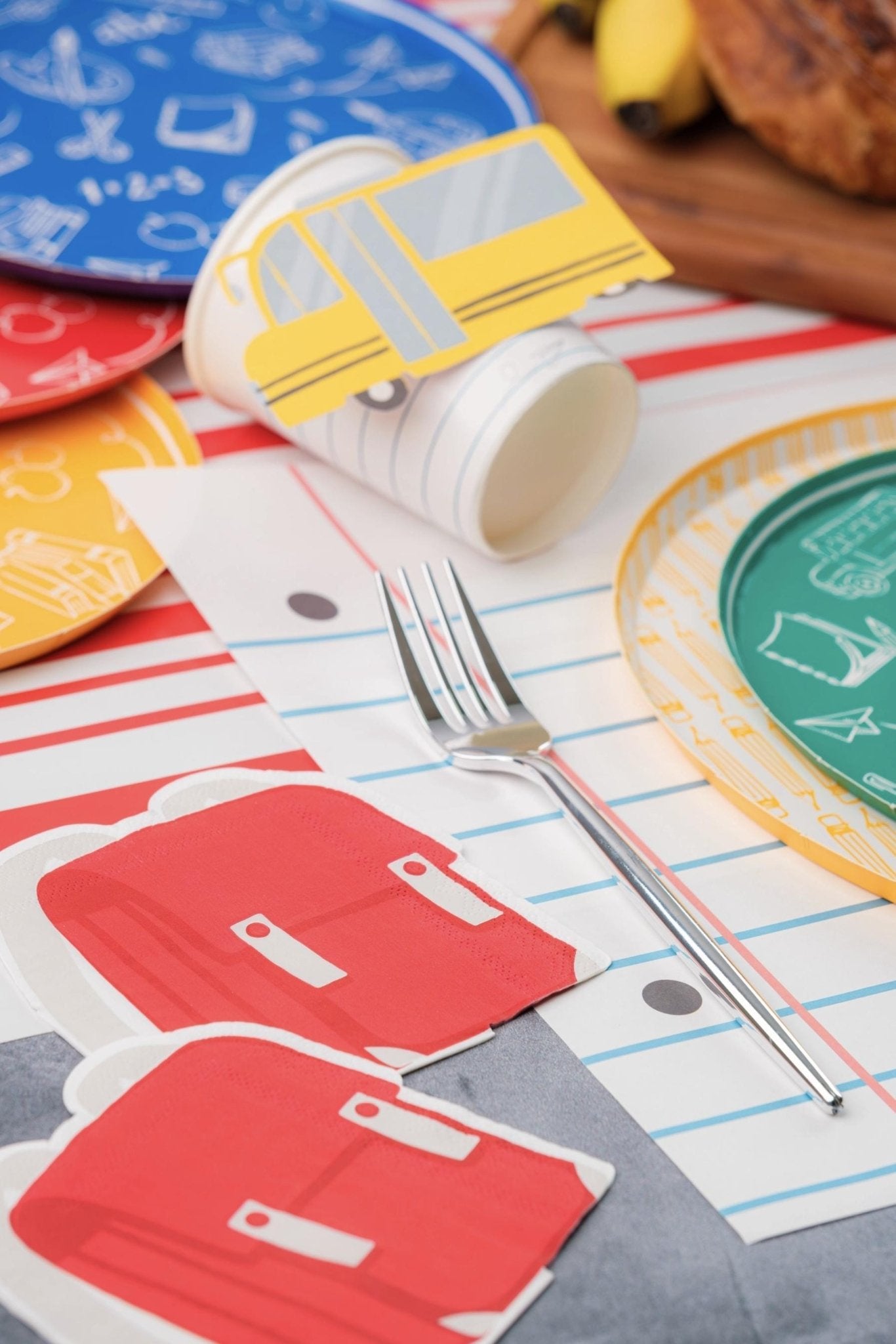 School Bus Party Cups - Stesha Party