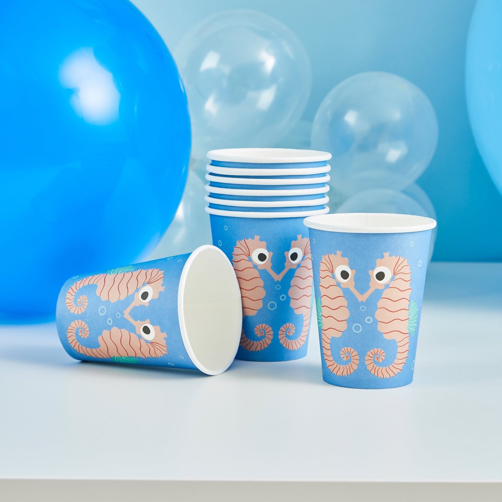 Seahorse Party Cups - Stesha Party
