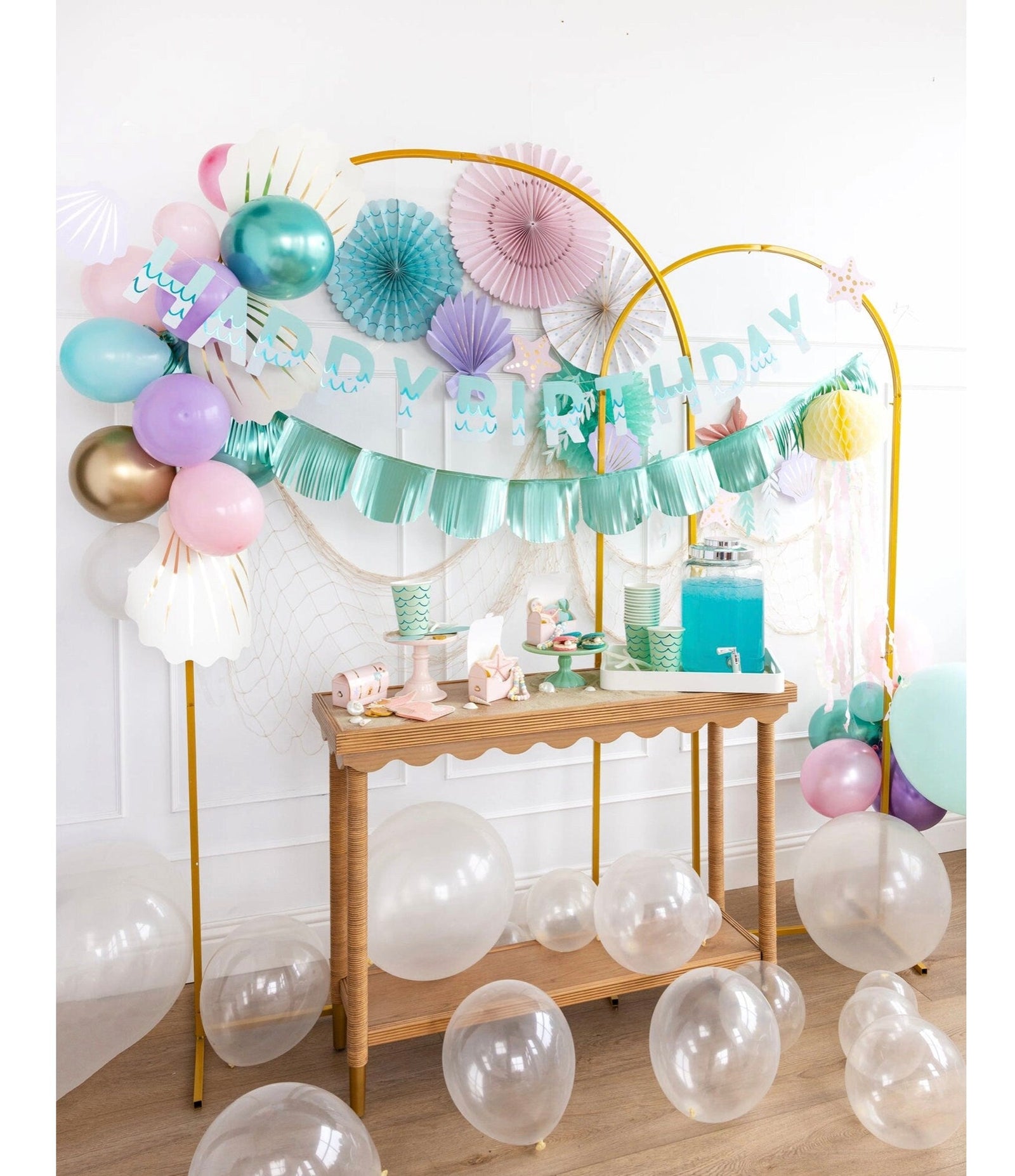 Seahorse Party Napkins - Stesha Party