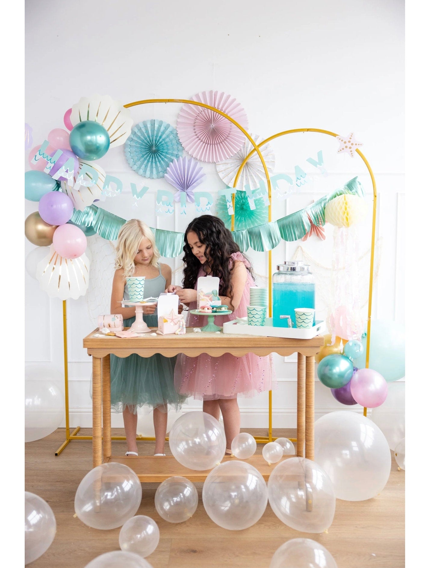 Seahorse Party Napkins - Stesha Party