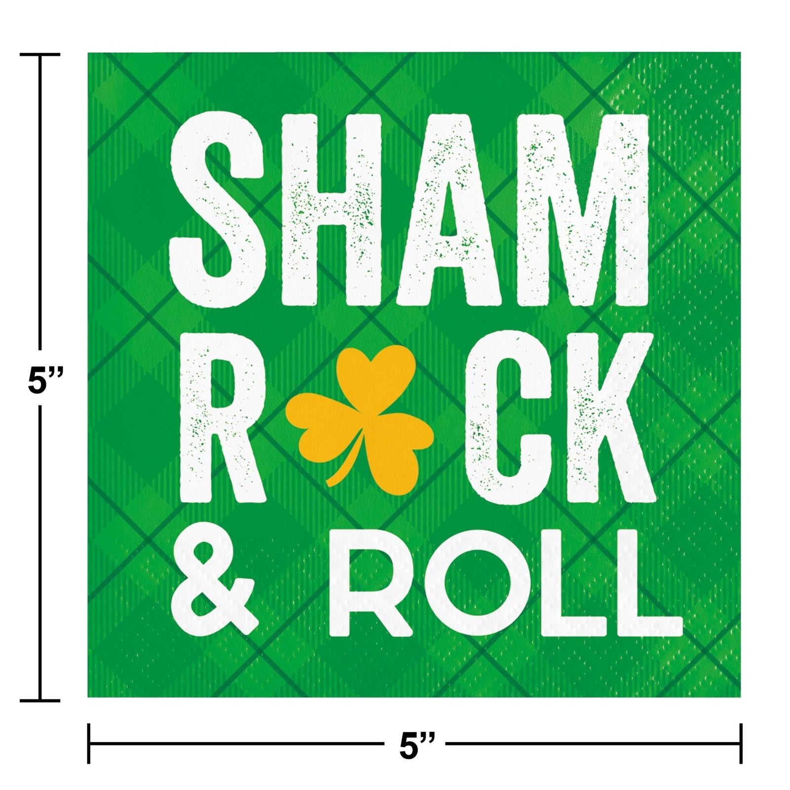 Sham Rock & Roll Napkins - Stesha Party