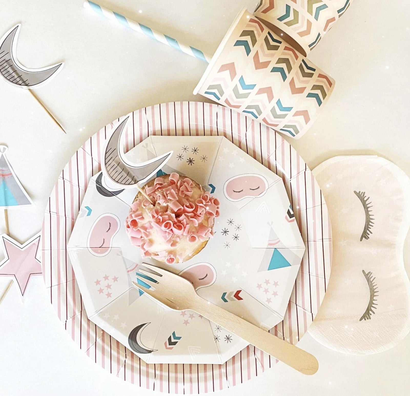 Sleepover Party Napkins 16ct - Stesha Party