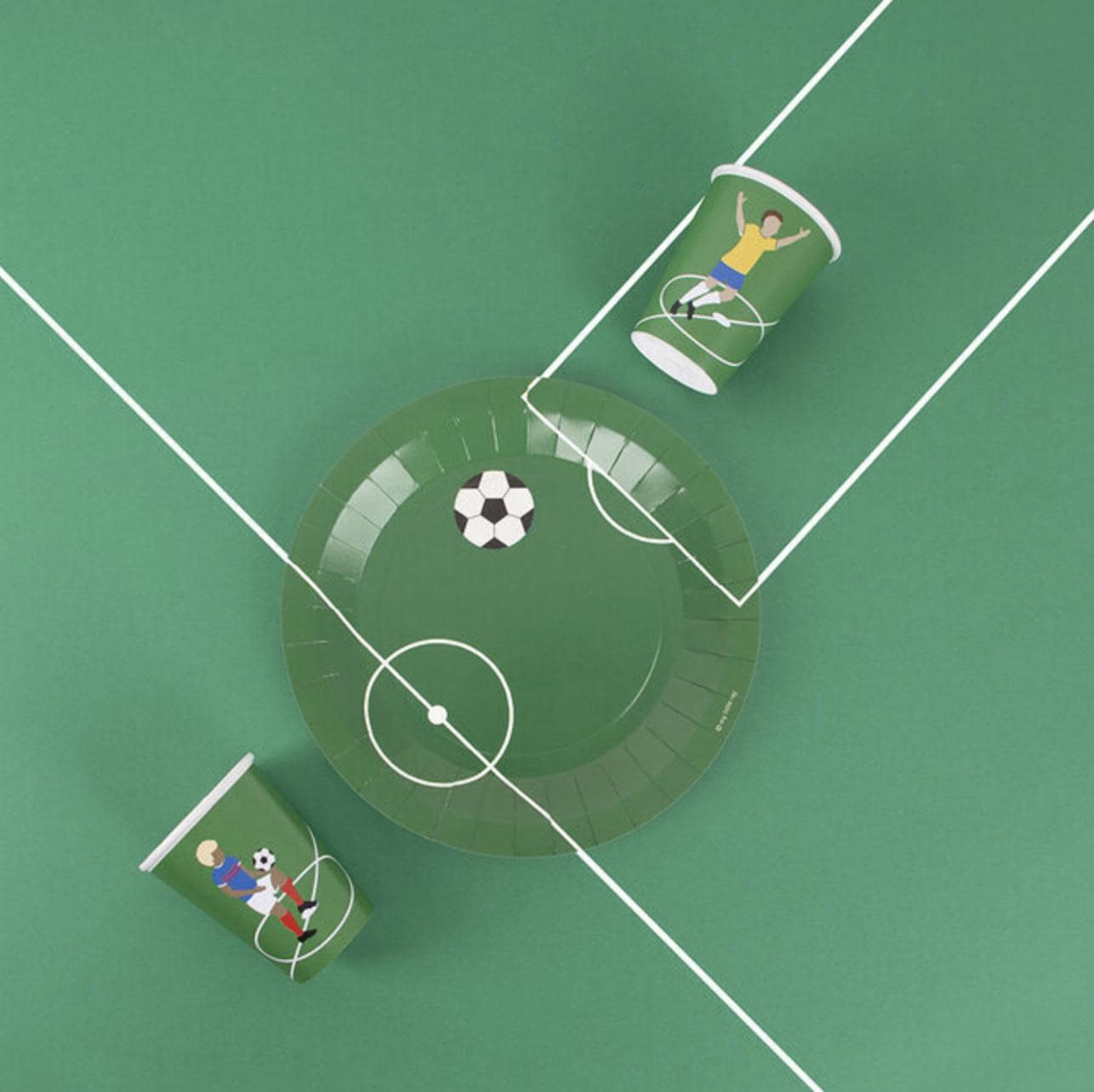 Soccer Party Cups - Stesha Party