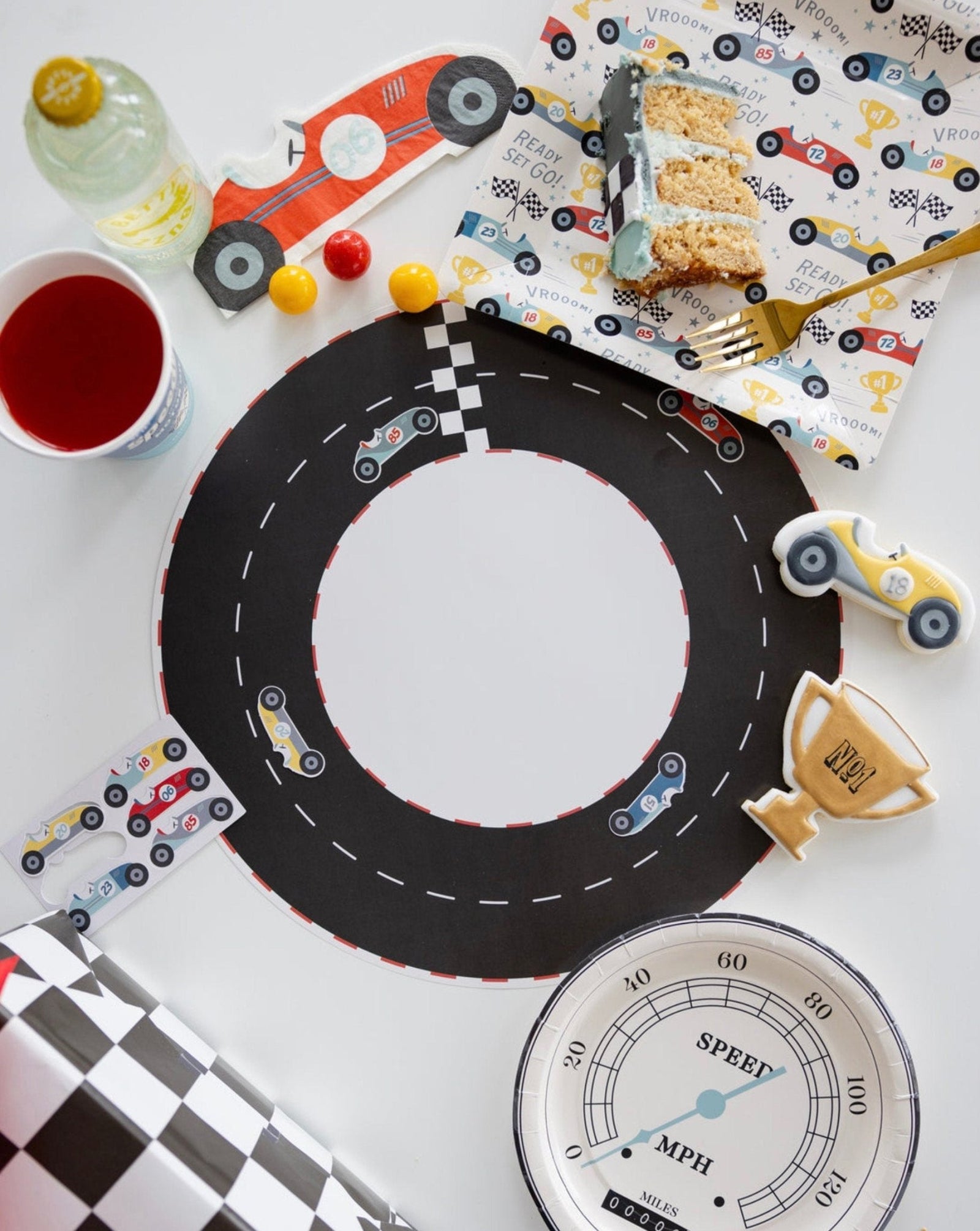 Speedometer Party Plates - Stesha Party