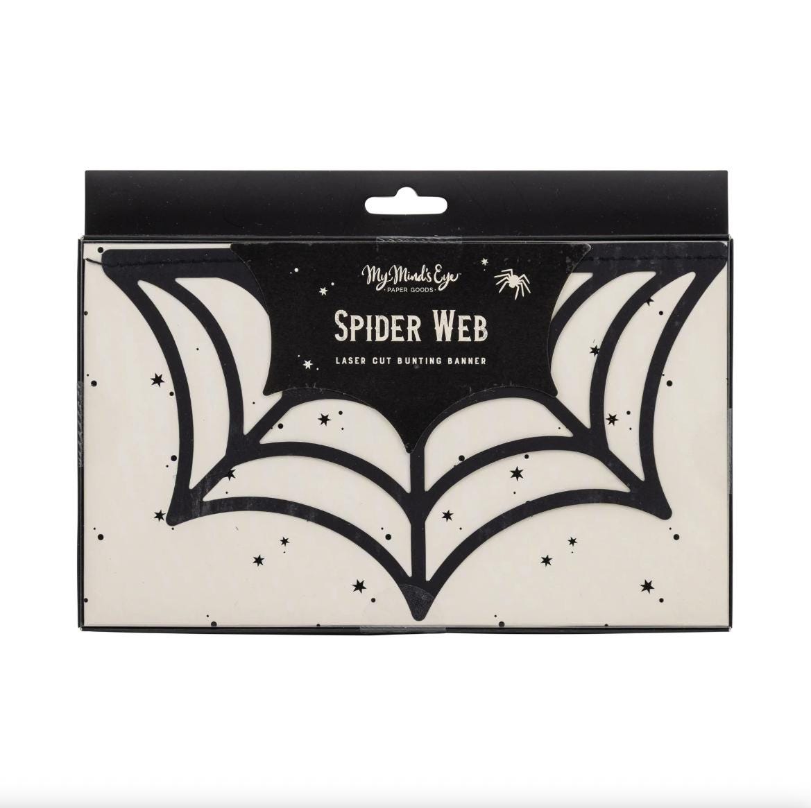 Spider Web Halloween Banner - Stesha Party