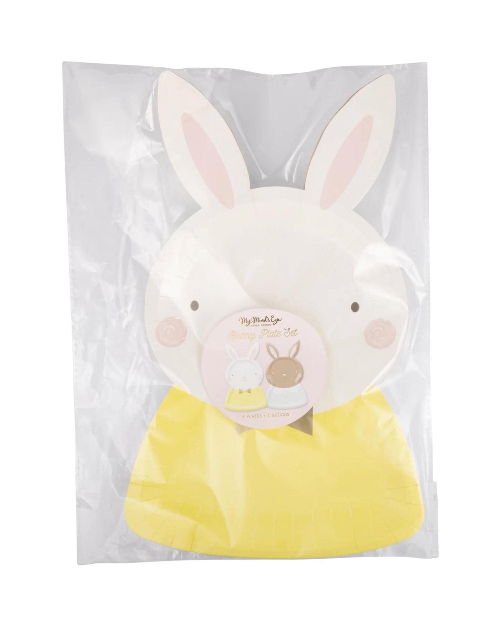 Spring Bunny Rabbit Plates 8ct - Stesha Party
