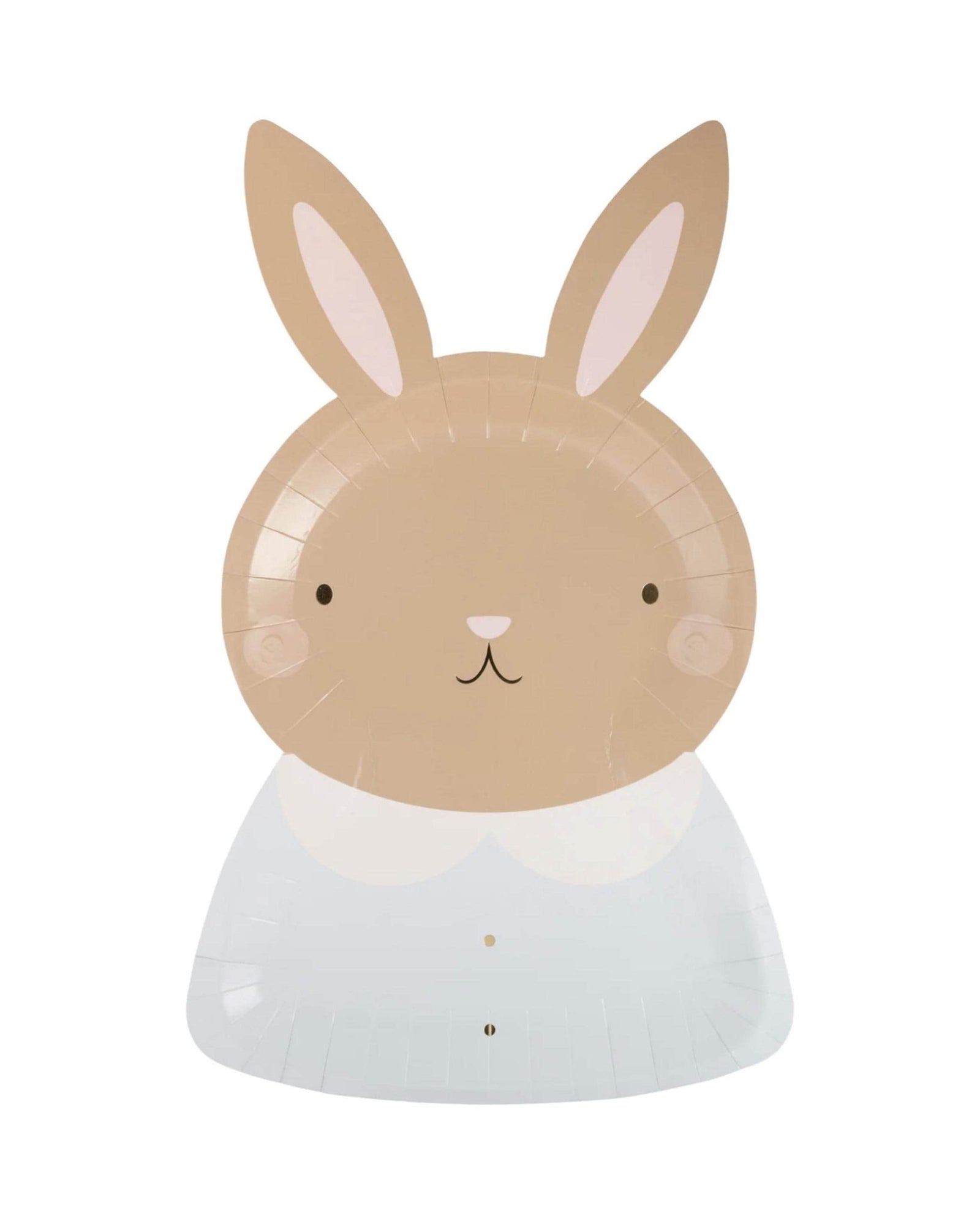 Spring Bunny Rabbit Plates 8ct - Stesha Party