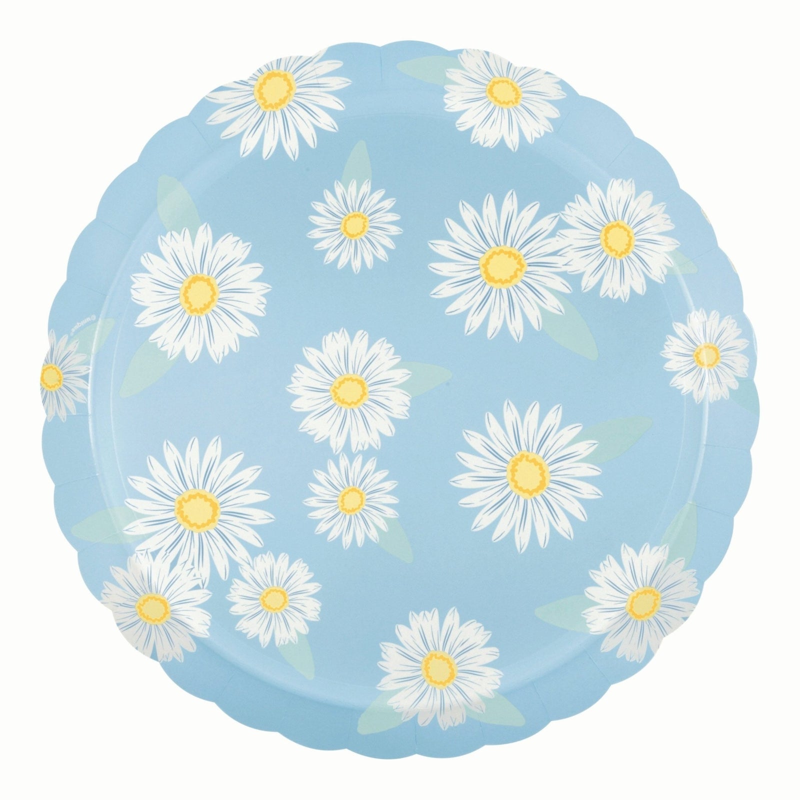Spring Daisy Party Plates 8ct - Stesha Party