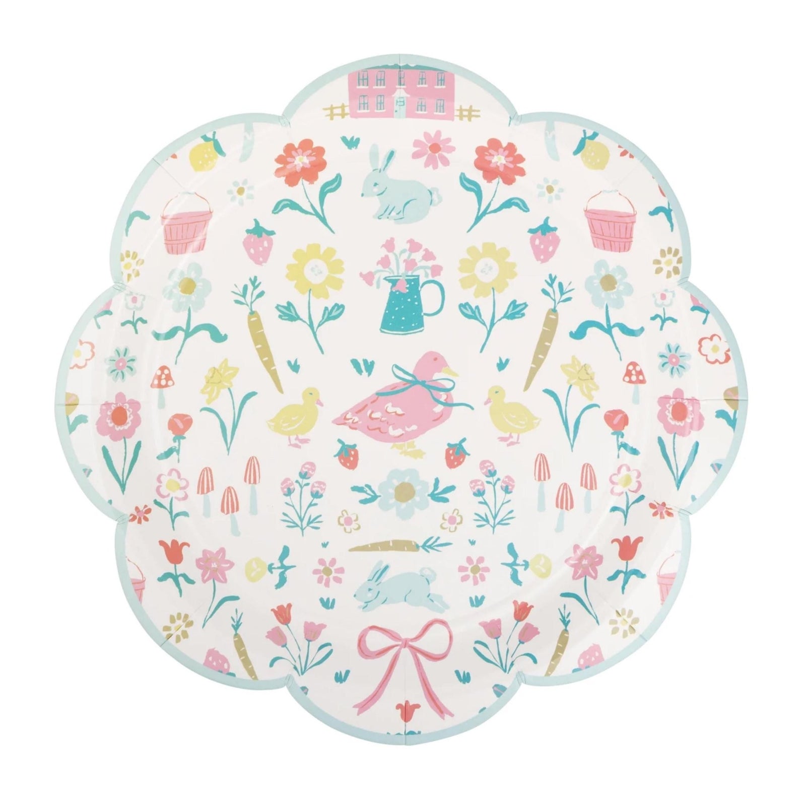 Spring Garden Party Plates 8ct - Stesha Party