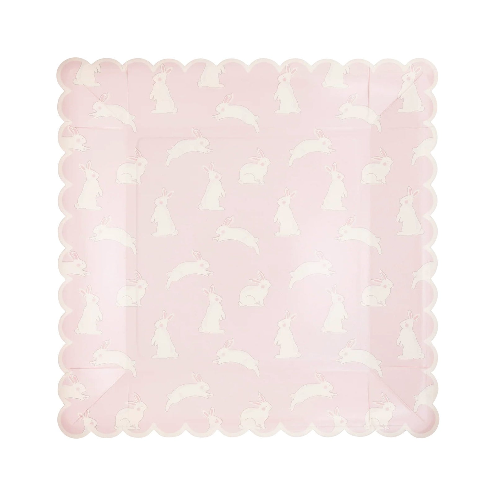 Square Bunny Plates - Stesha Party