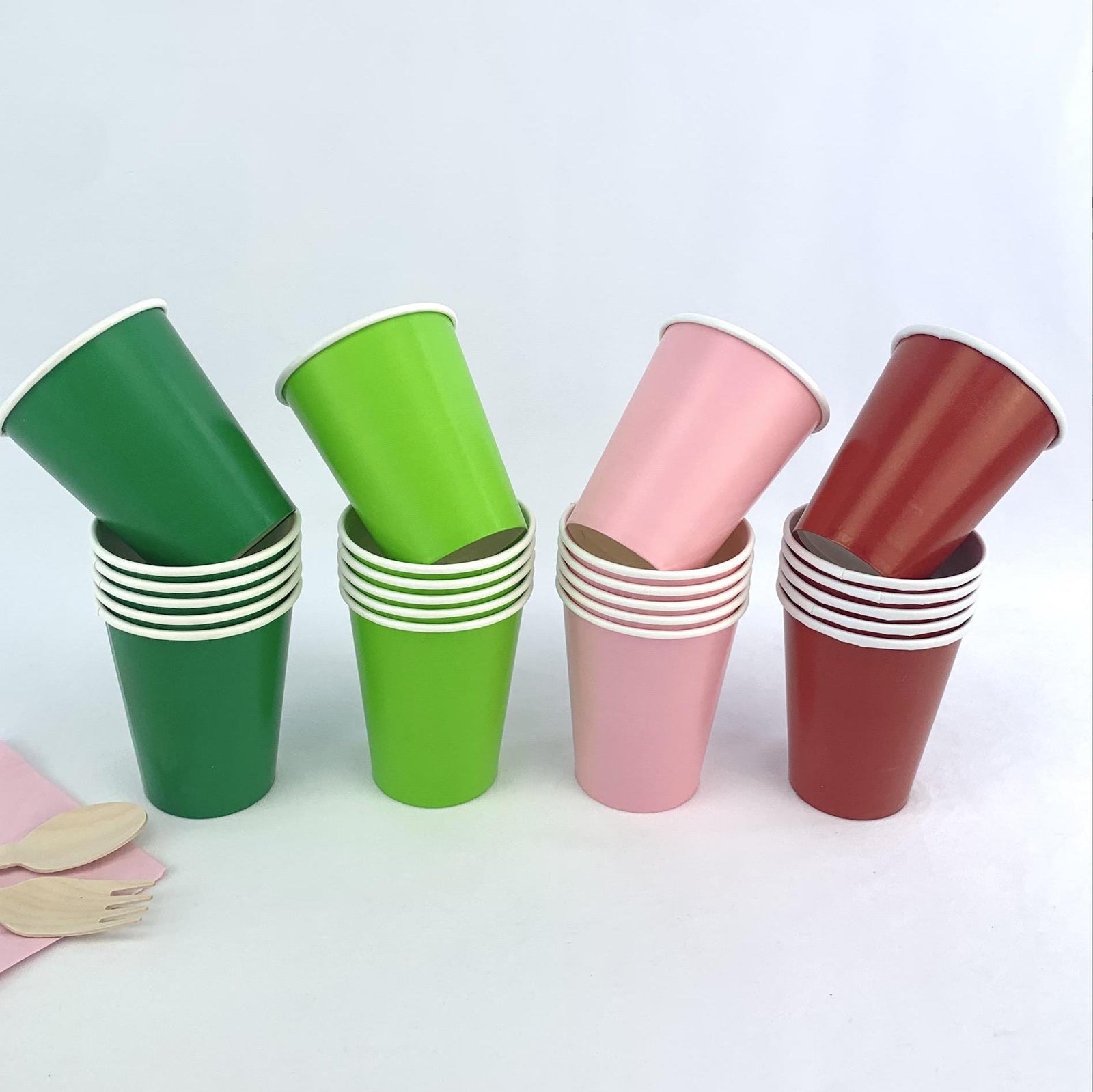 Strawberry Party Cups 24ct - Stesha Party