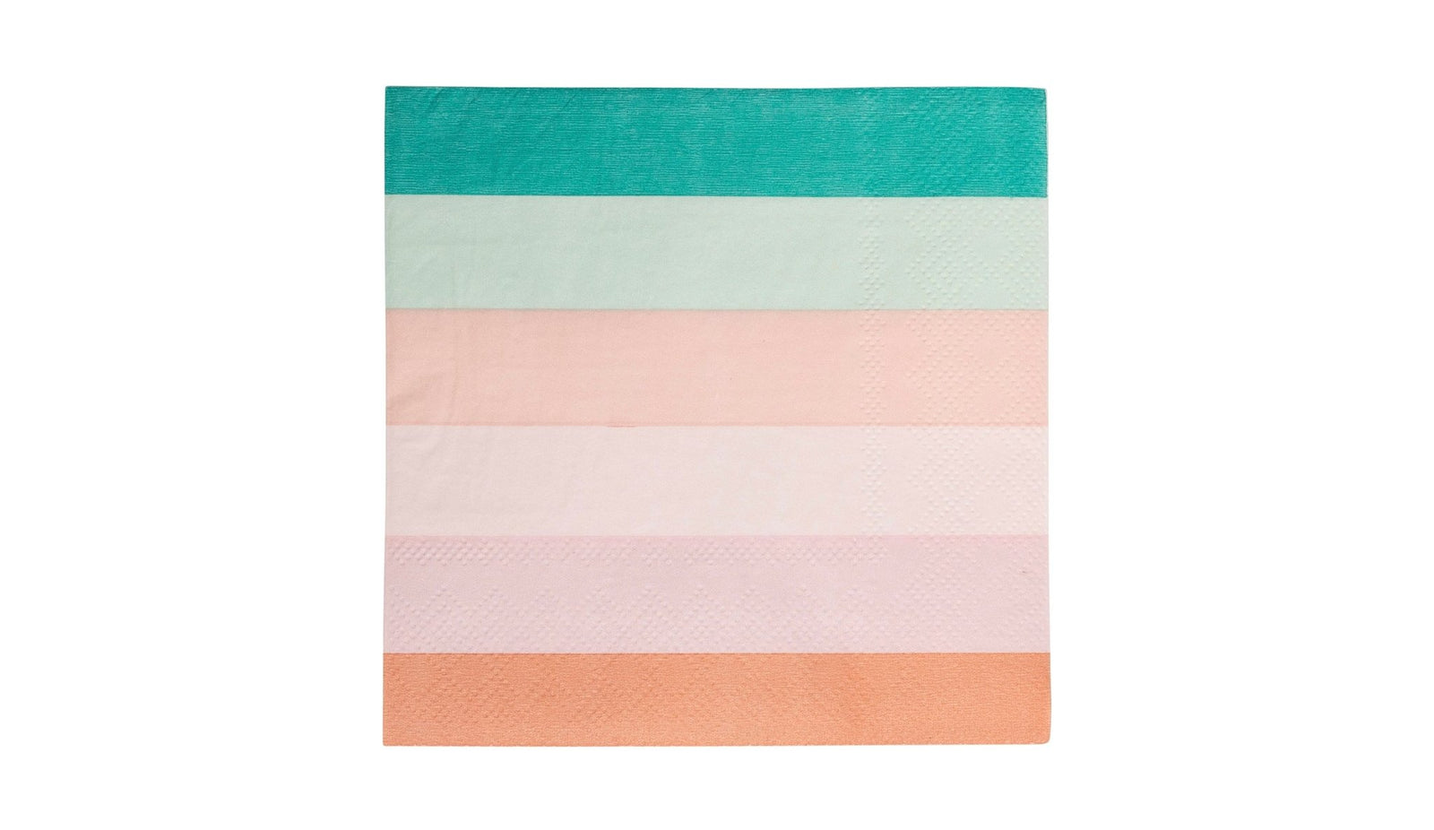 Striped Mermaid Party Napkins - Stesha Party