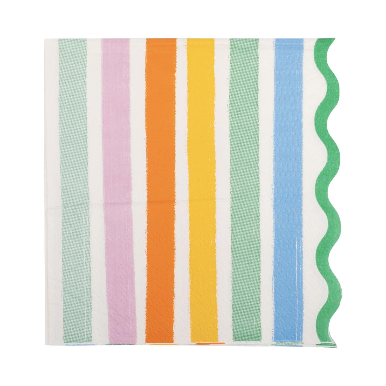 Striped Rainbow Napkins - Stesha Party