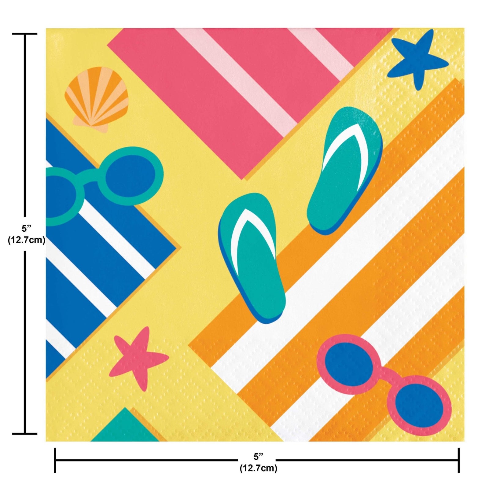 Summer Beach Napkins 16ct - Stesha Party