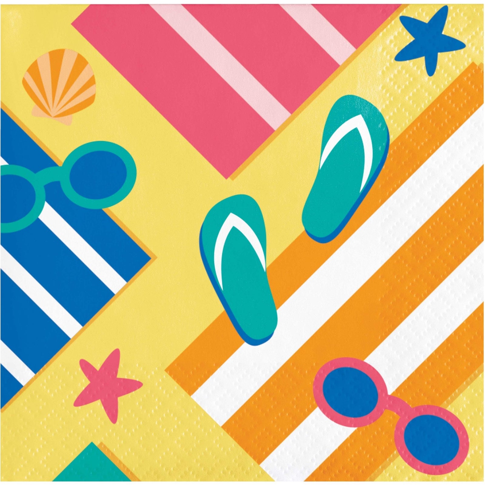 Summer Beach Napkins 16ct - Stesha Party