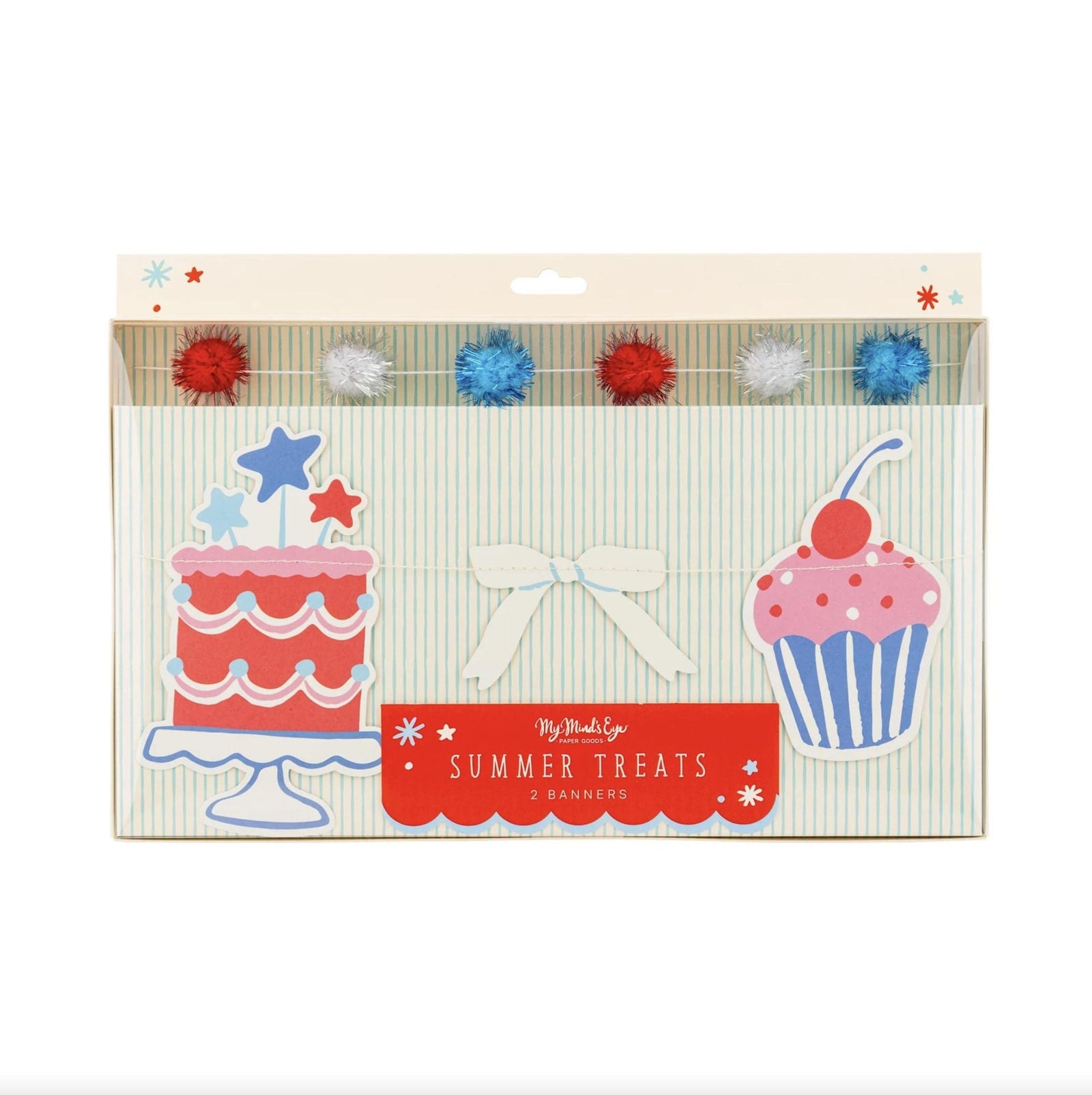 Summer Patriotic Banner Set 2pc - Stesha Party