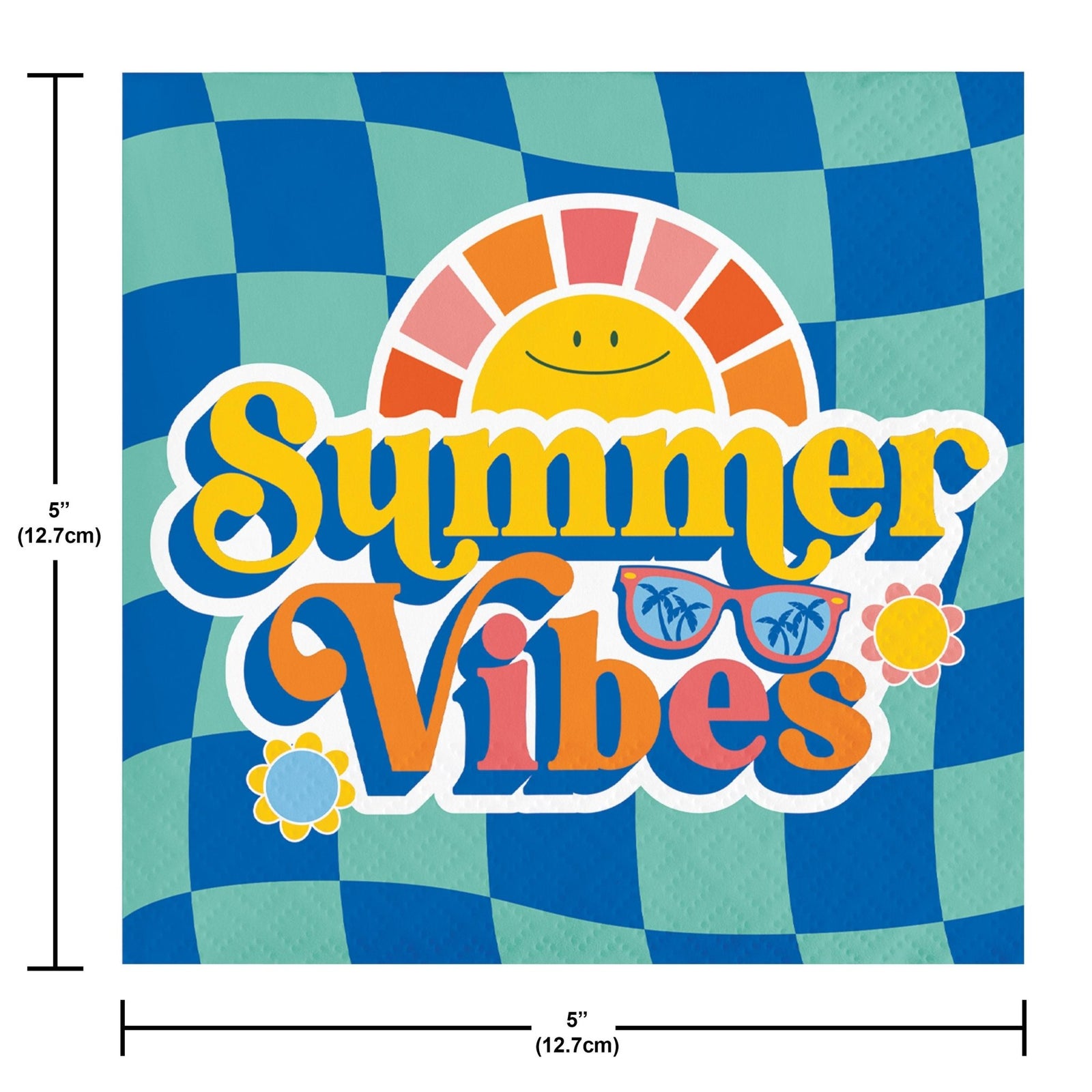 Summer Vibes Party Napkins 16ct - Stesha Party