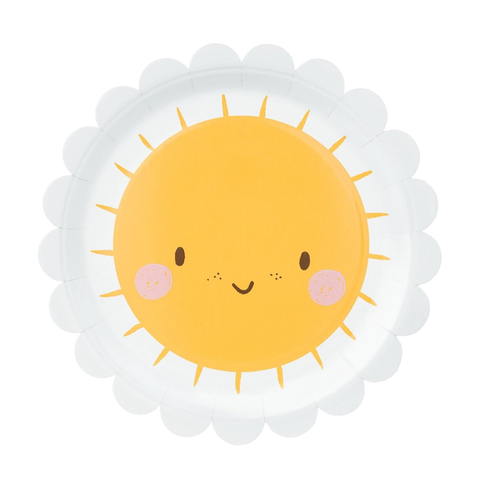 Sunshine Party Plates 6ct - Stesha Party