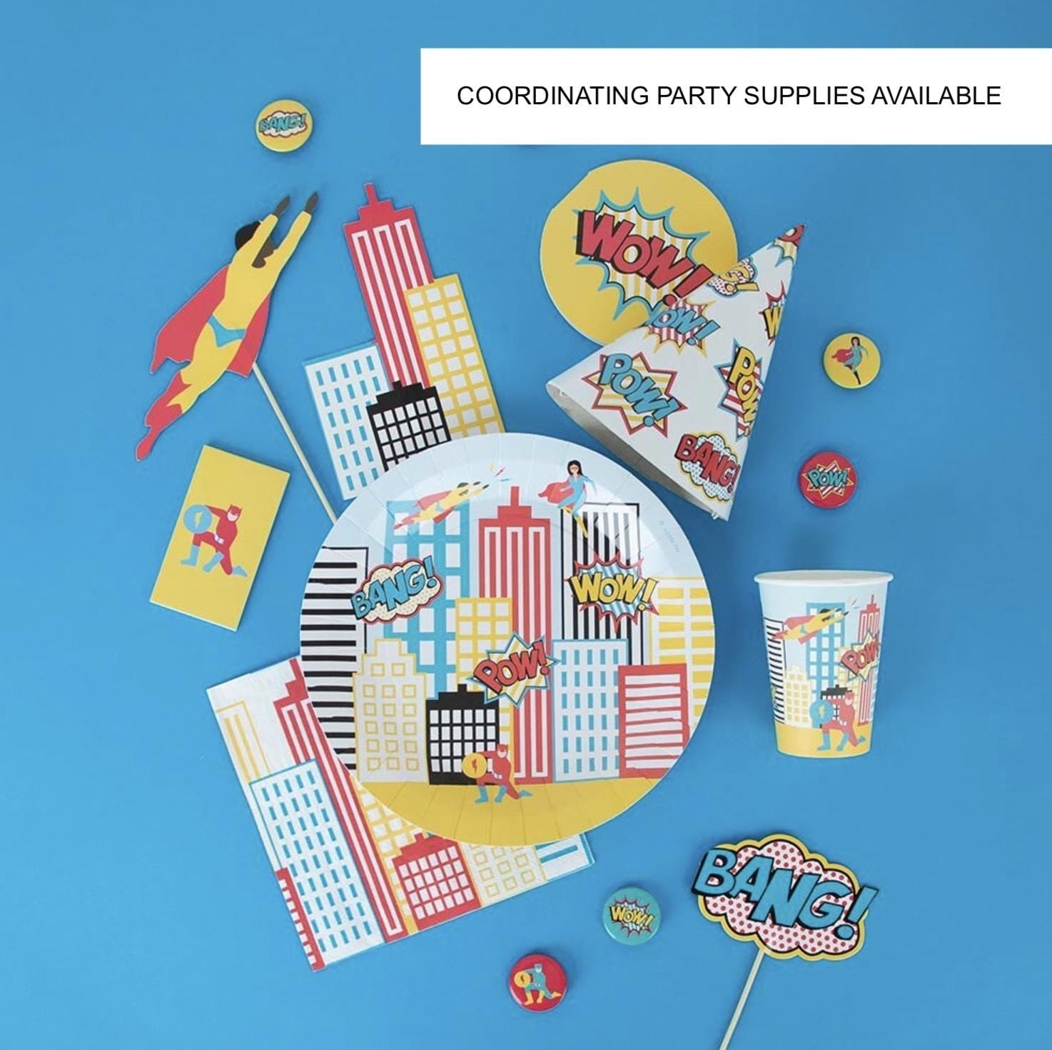 Superhero Banner - Stesha Party