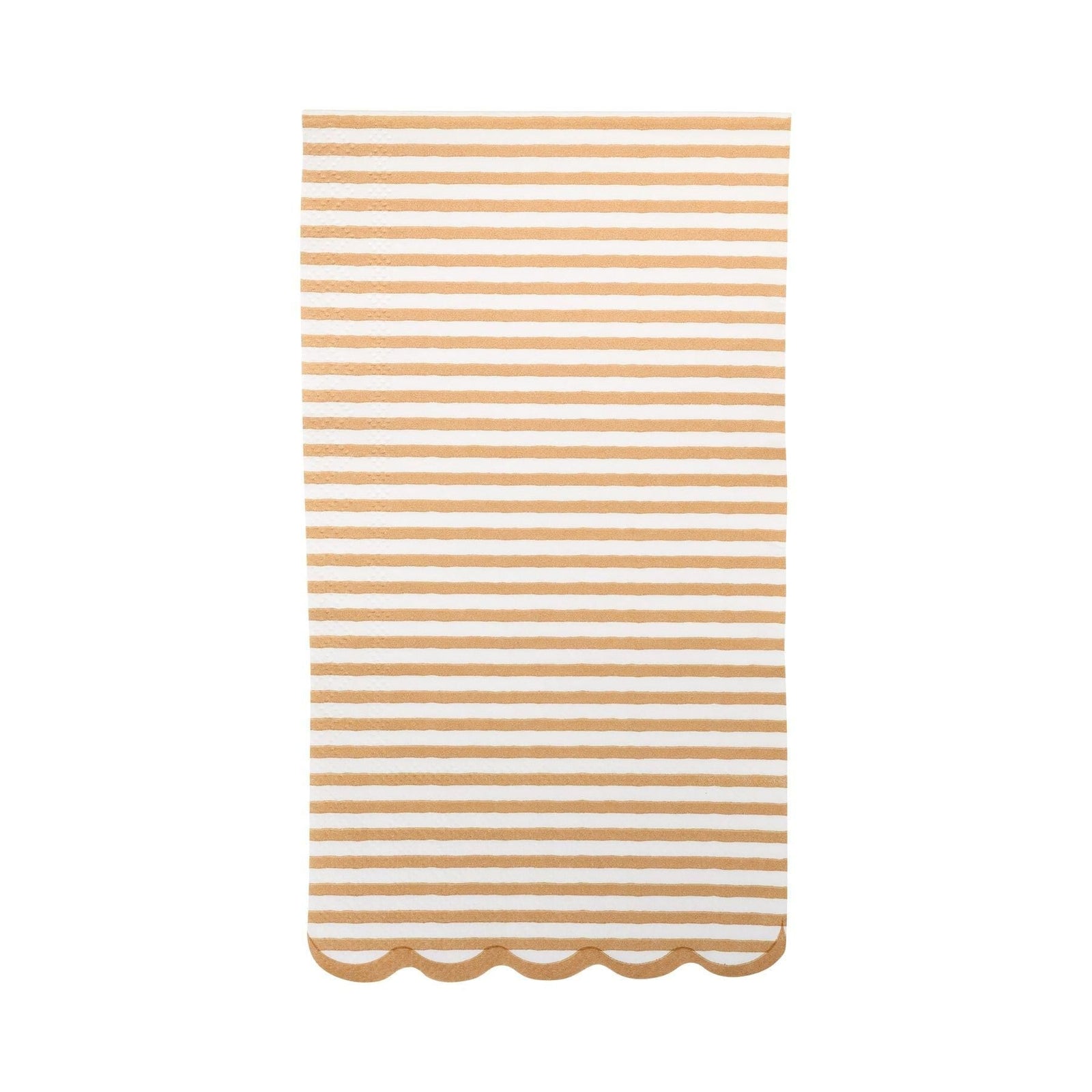Tan Stripe Napkins 18ct - Stesha Party