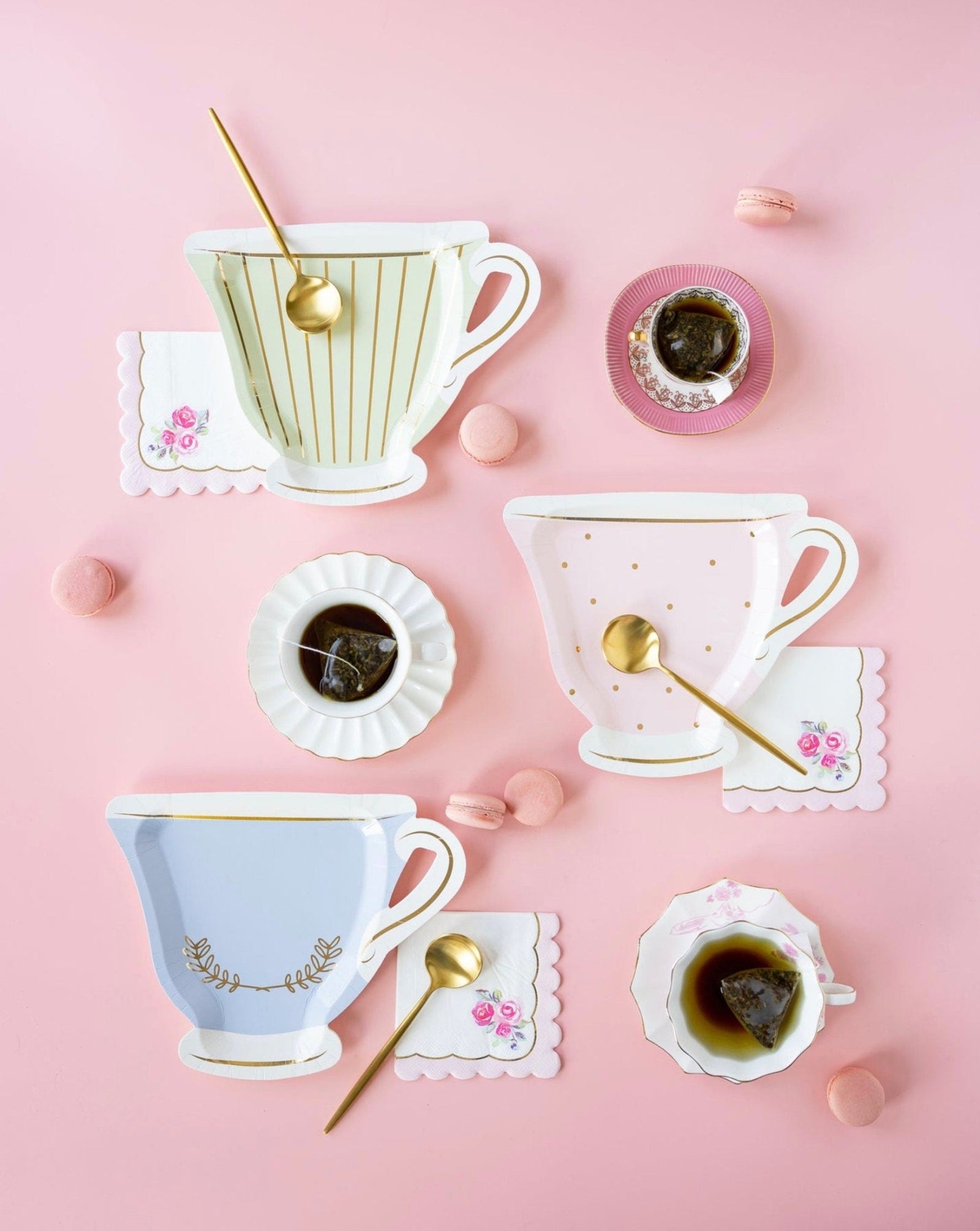 Tea Cup Party Plates - Stesha Party