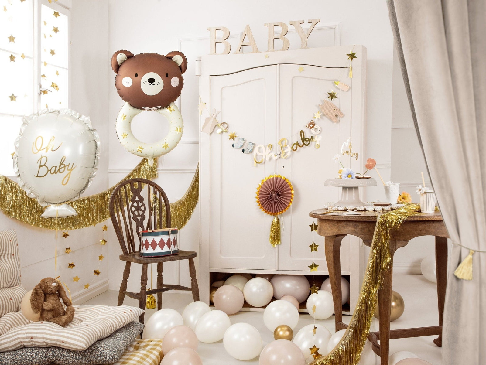 Teddy Bear Balloon - Stesha Party