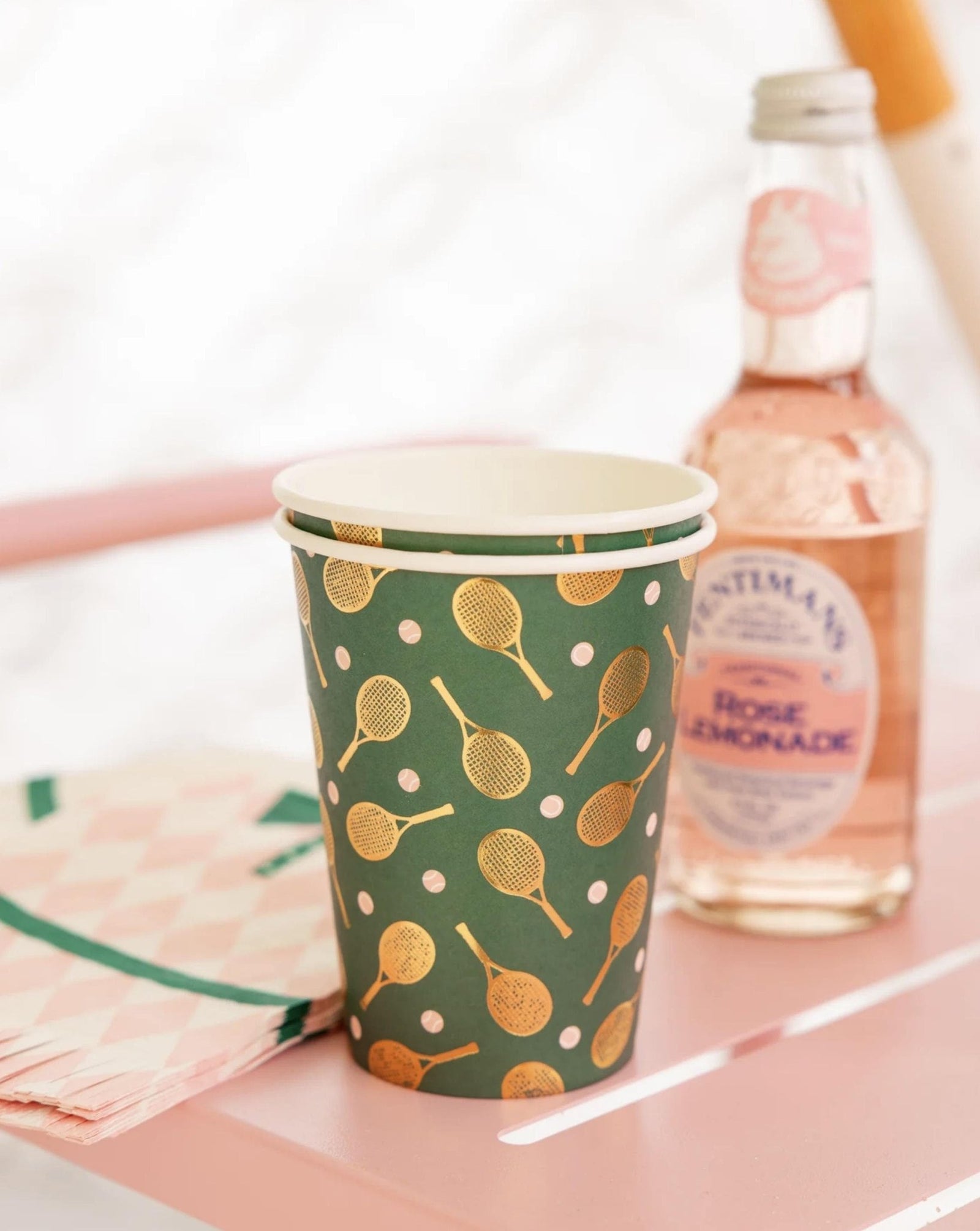 Tennis Party Cups - Stesha Party