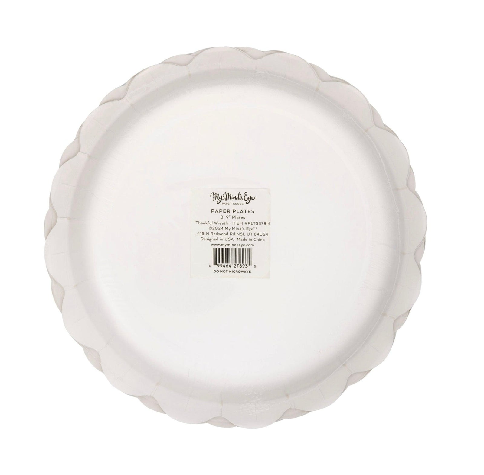 Thankful Party Plates - Stesha Party