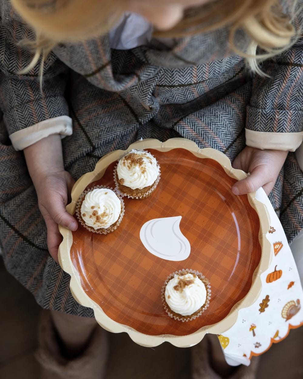 Thanksgiving Dinner Napkins - Stesha Party