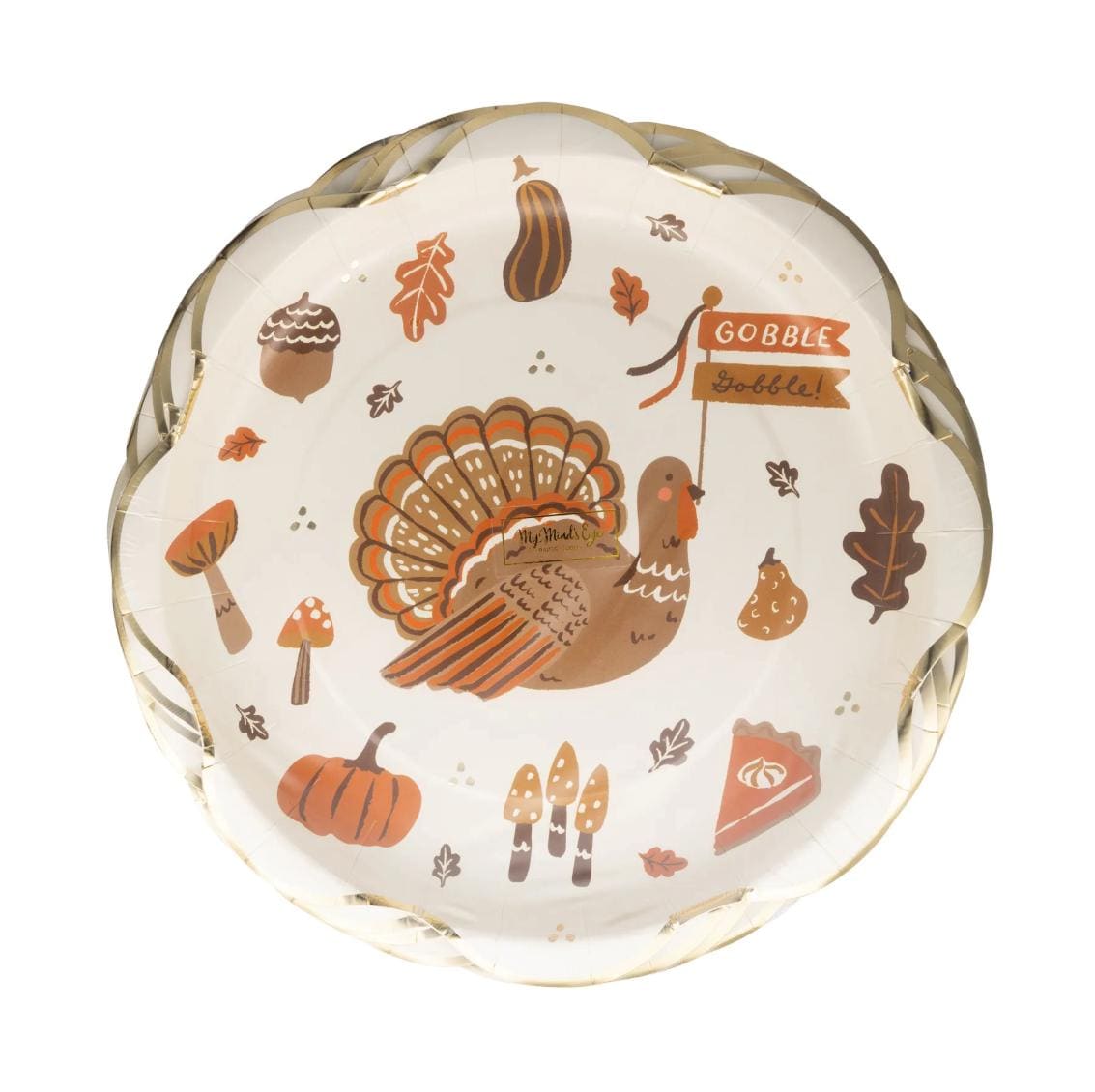 Thanksgiving Plates - Stesha Party