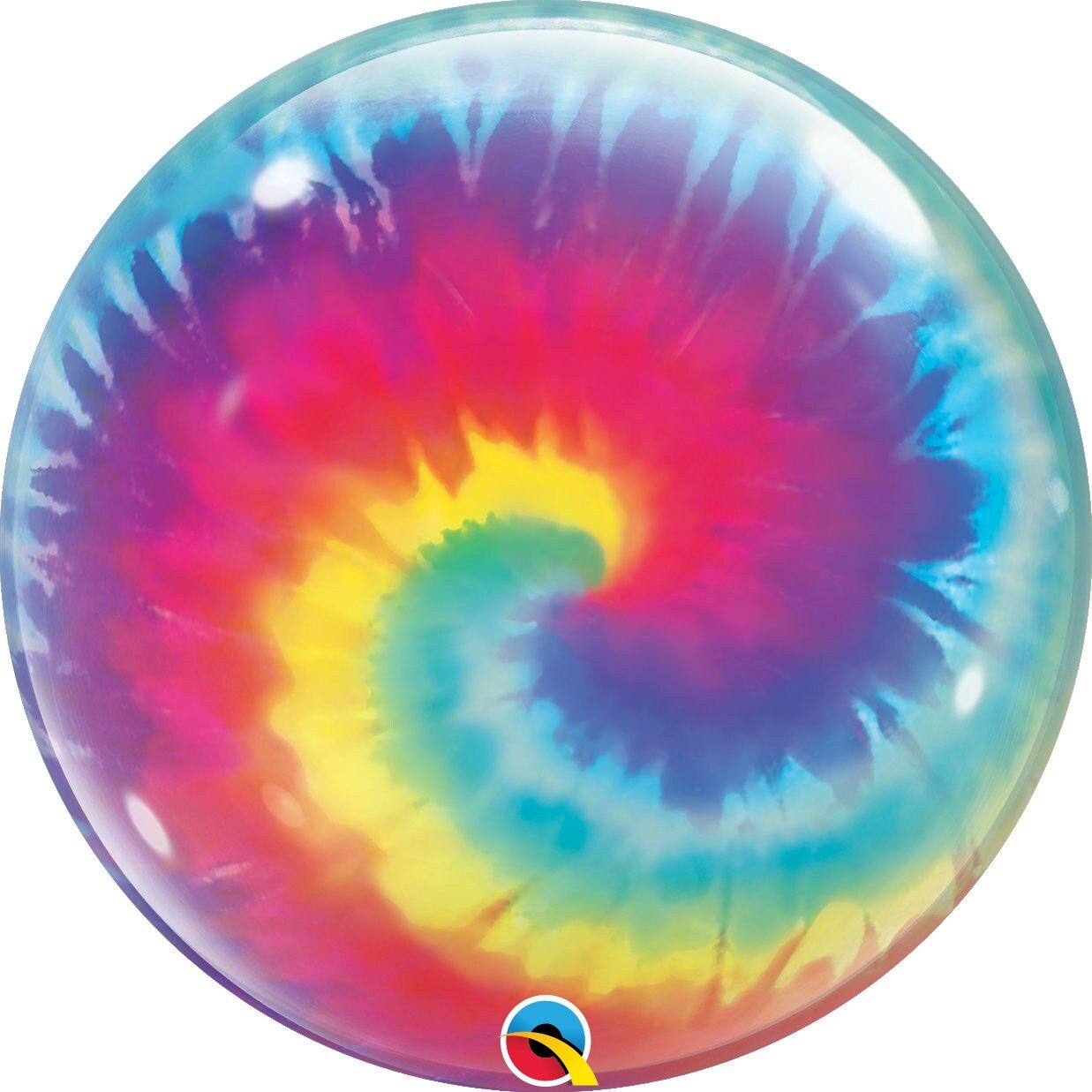 Tie Dye Bubble Balloon - Stesha Party