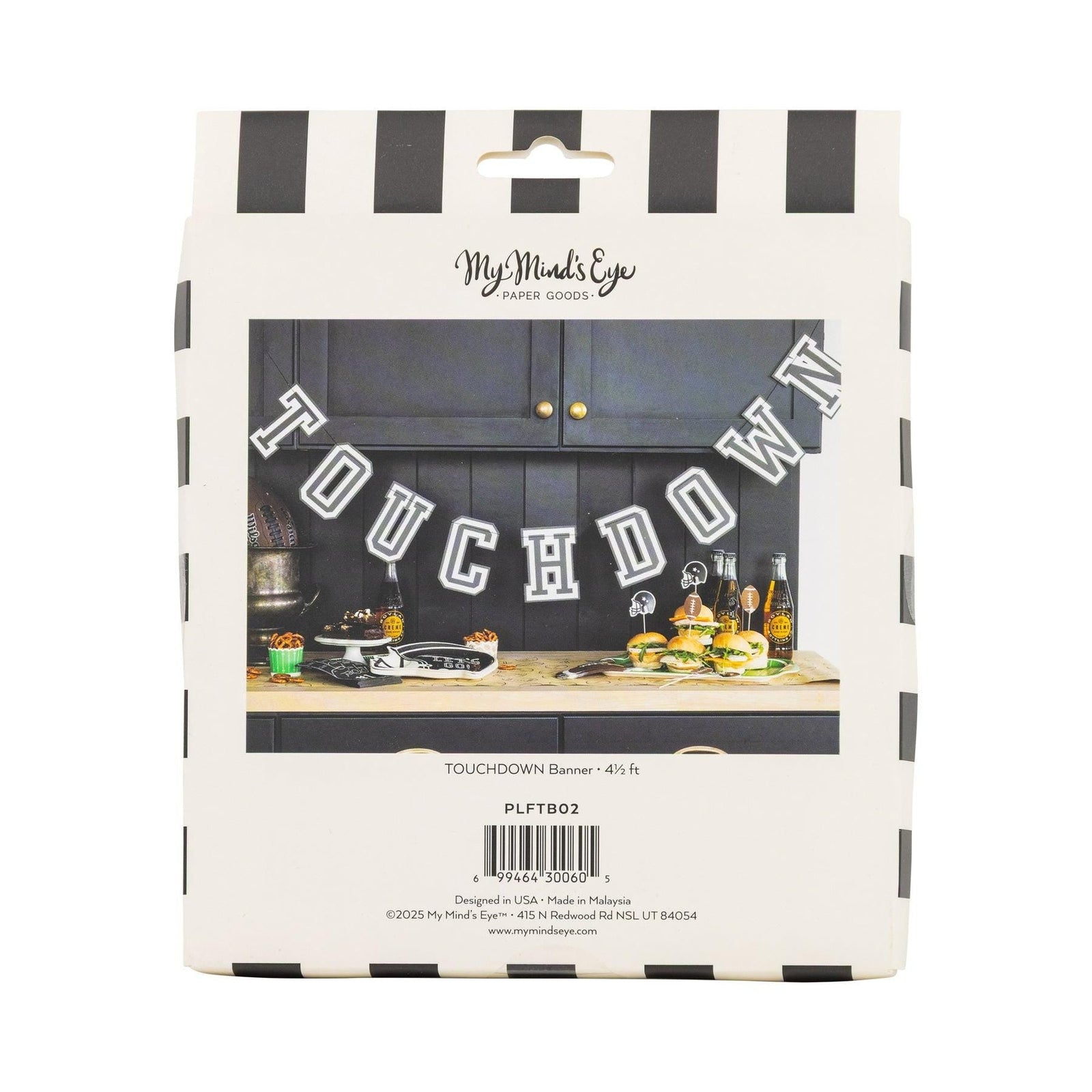 Touchdown Banner - Stesha Party