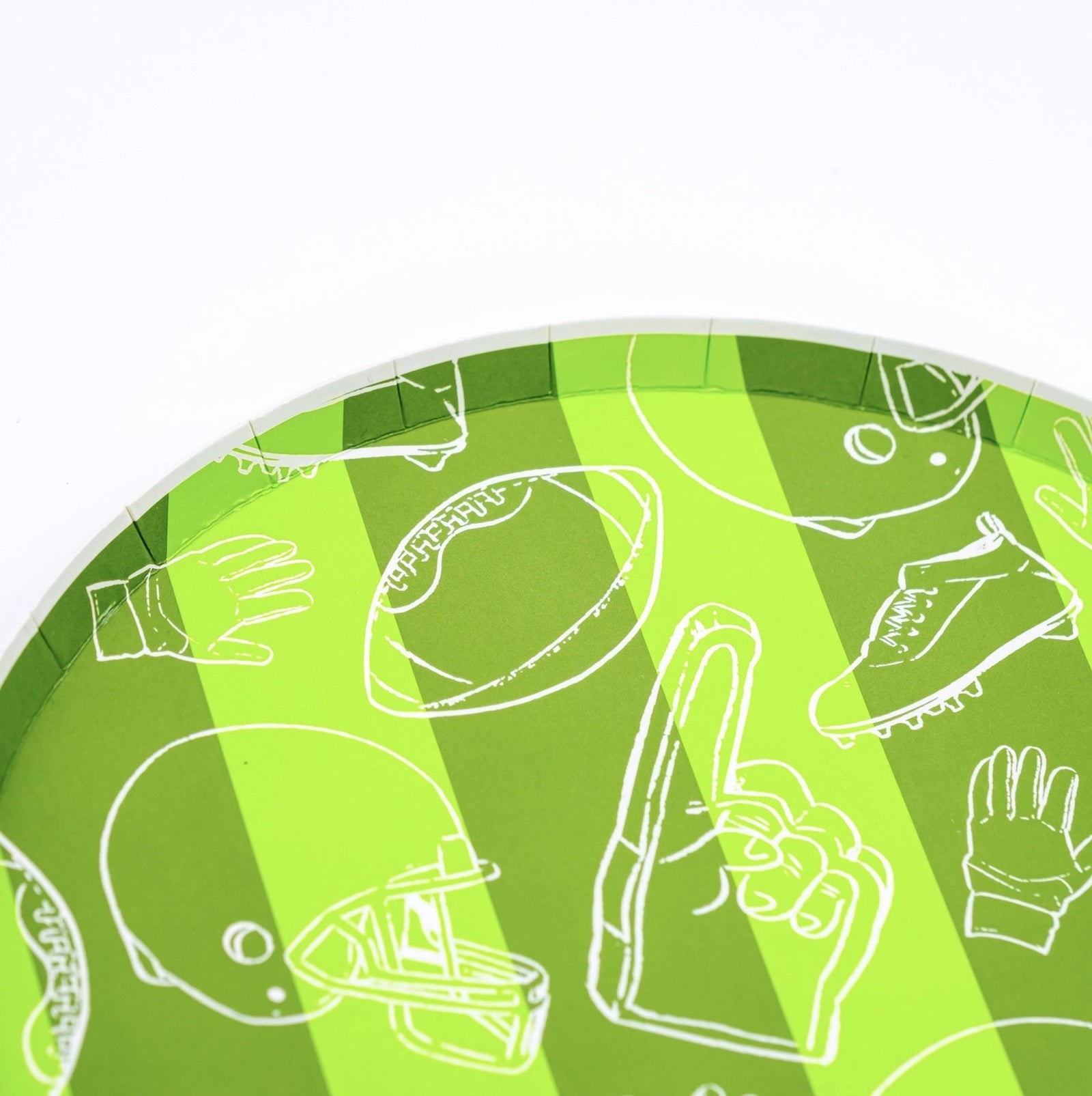 Touchdown Football Plates - Stesha Party