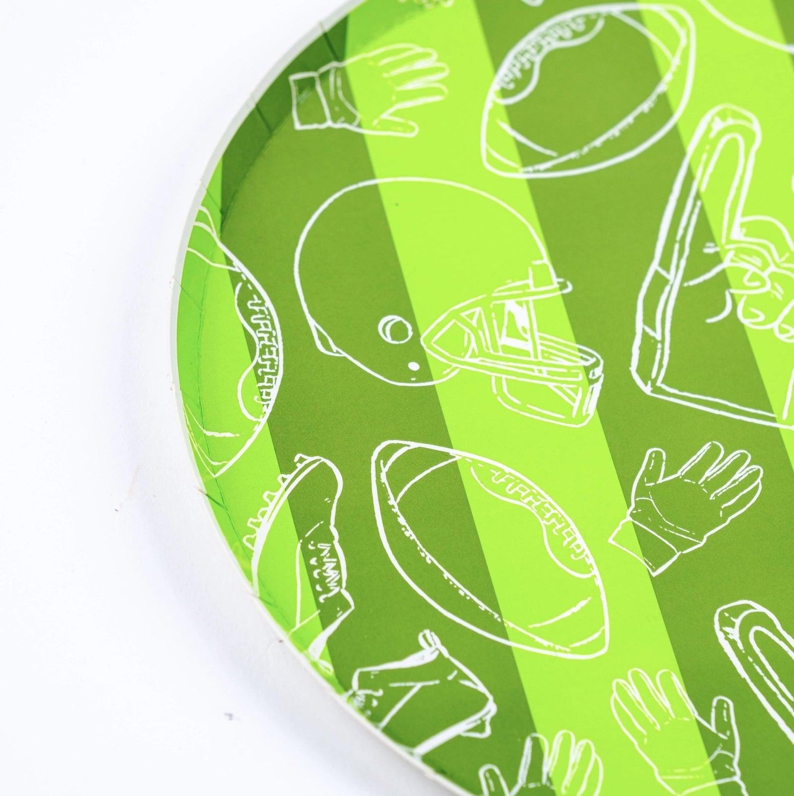 Touchdown Football Plates - Stesha Party